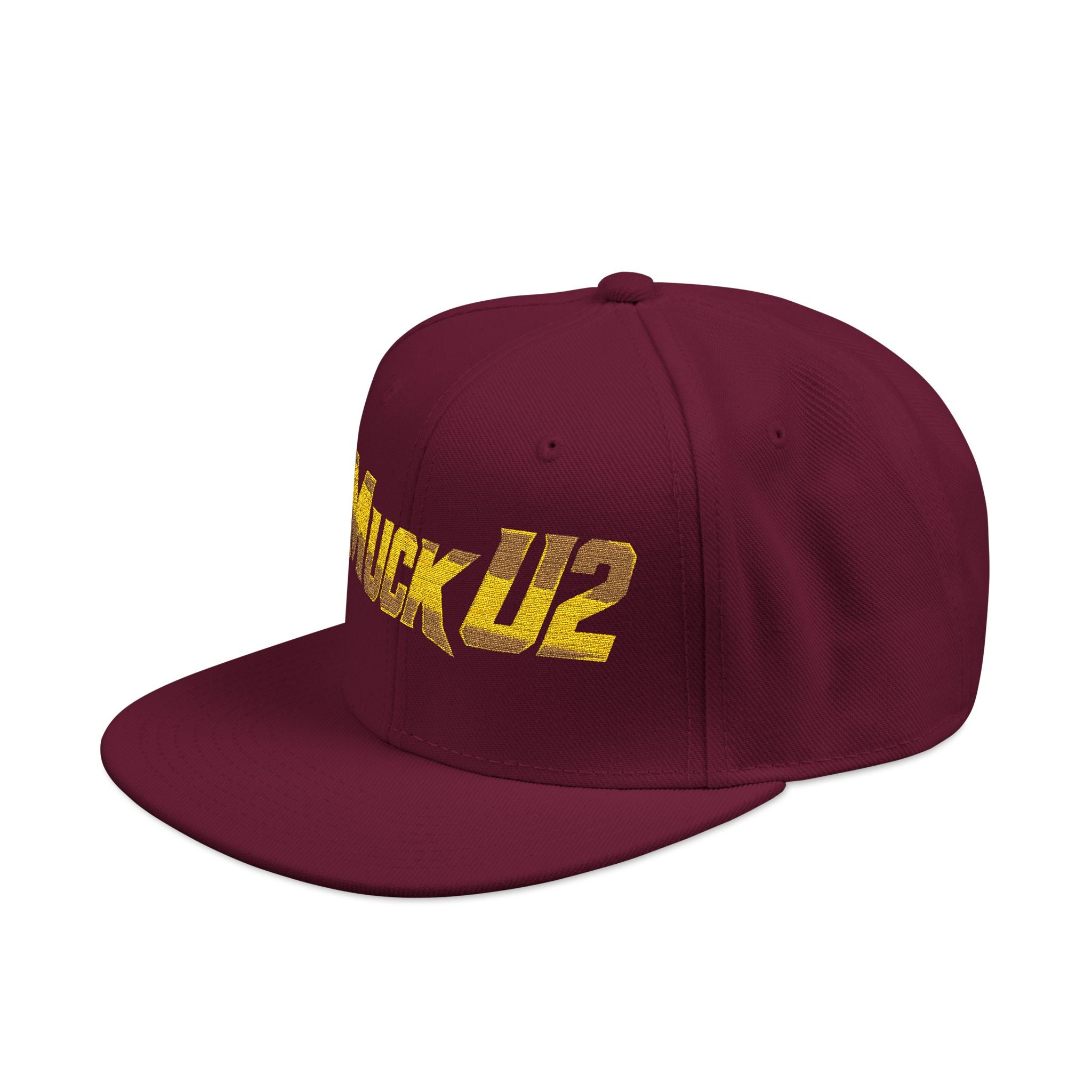 MuckU2 Snapback Poker Cap (blk/red logo SKU1004)