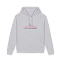 Monster Stack Poker Hoodie (red/black logo) — “I Don’t Gamble, I Just Play Poker” Organic Pullover