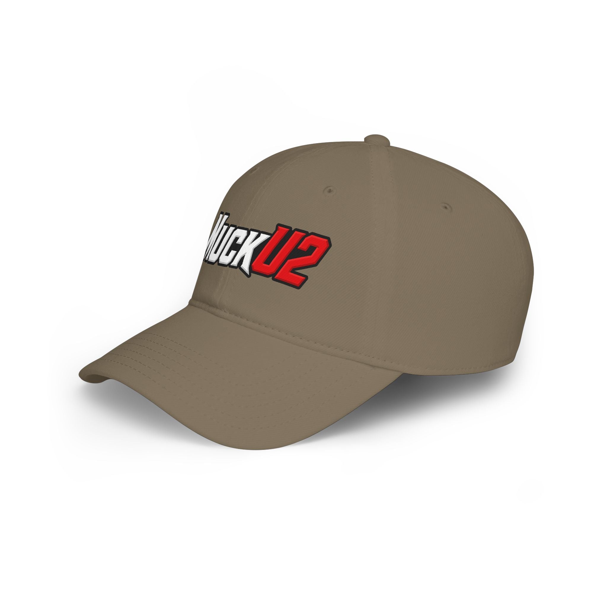 MuckU2 Poker Cap (white/red logo/SKU 100075)