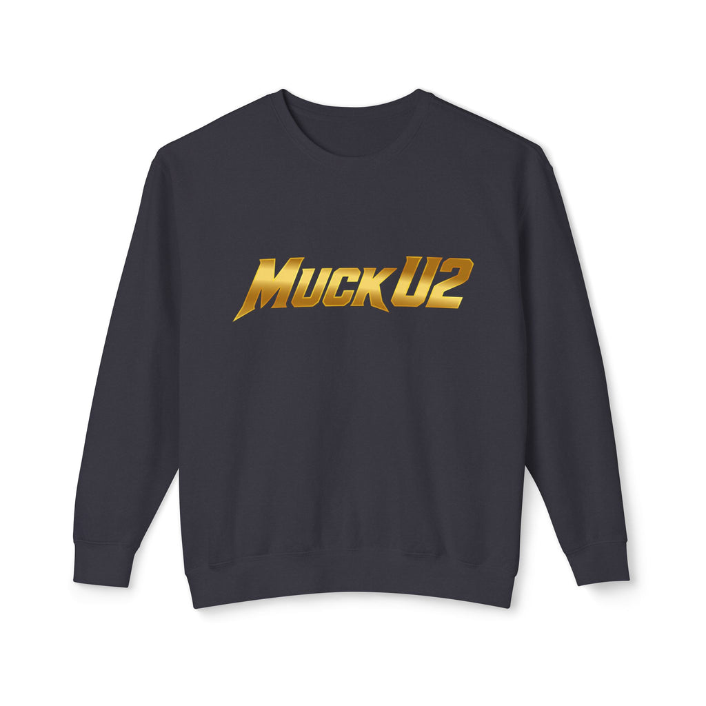 MuckU2 Poker Crewneck Sweatshirt (gold logo/SKU 100062)