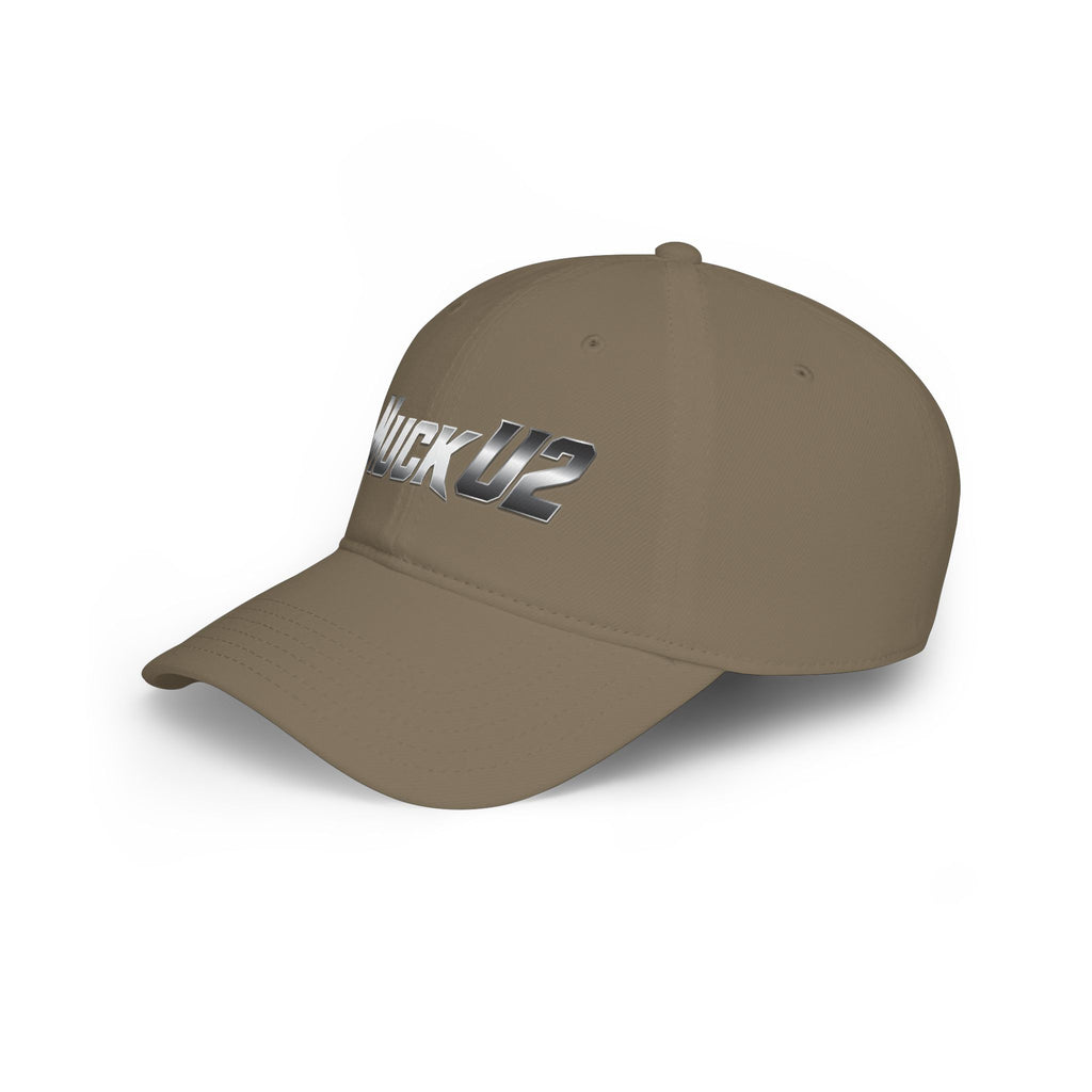 MuckU2 Poker Cap (gradient silver/black logo/SKU 100071)