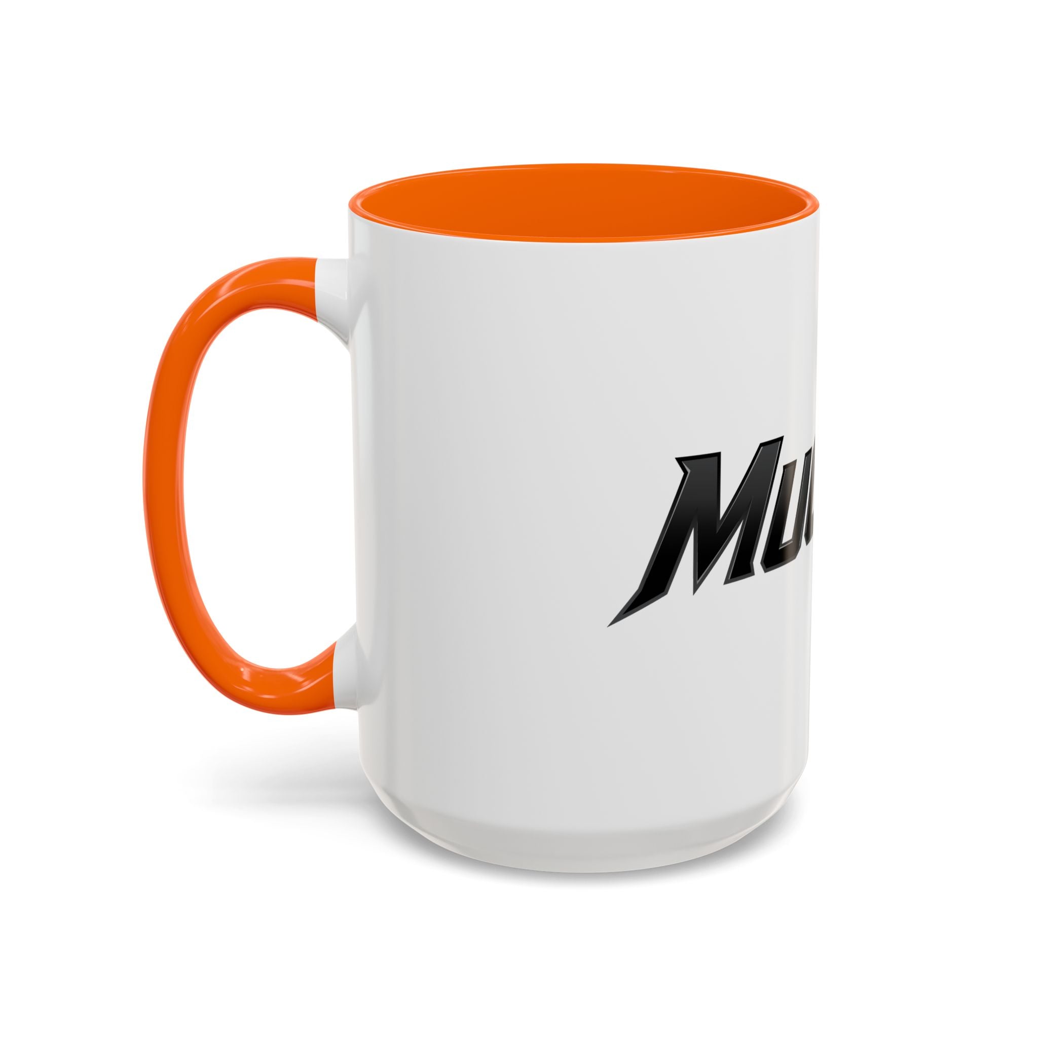 MuckU2 Classic White Mug (black logo/SKU 100045)