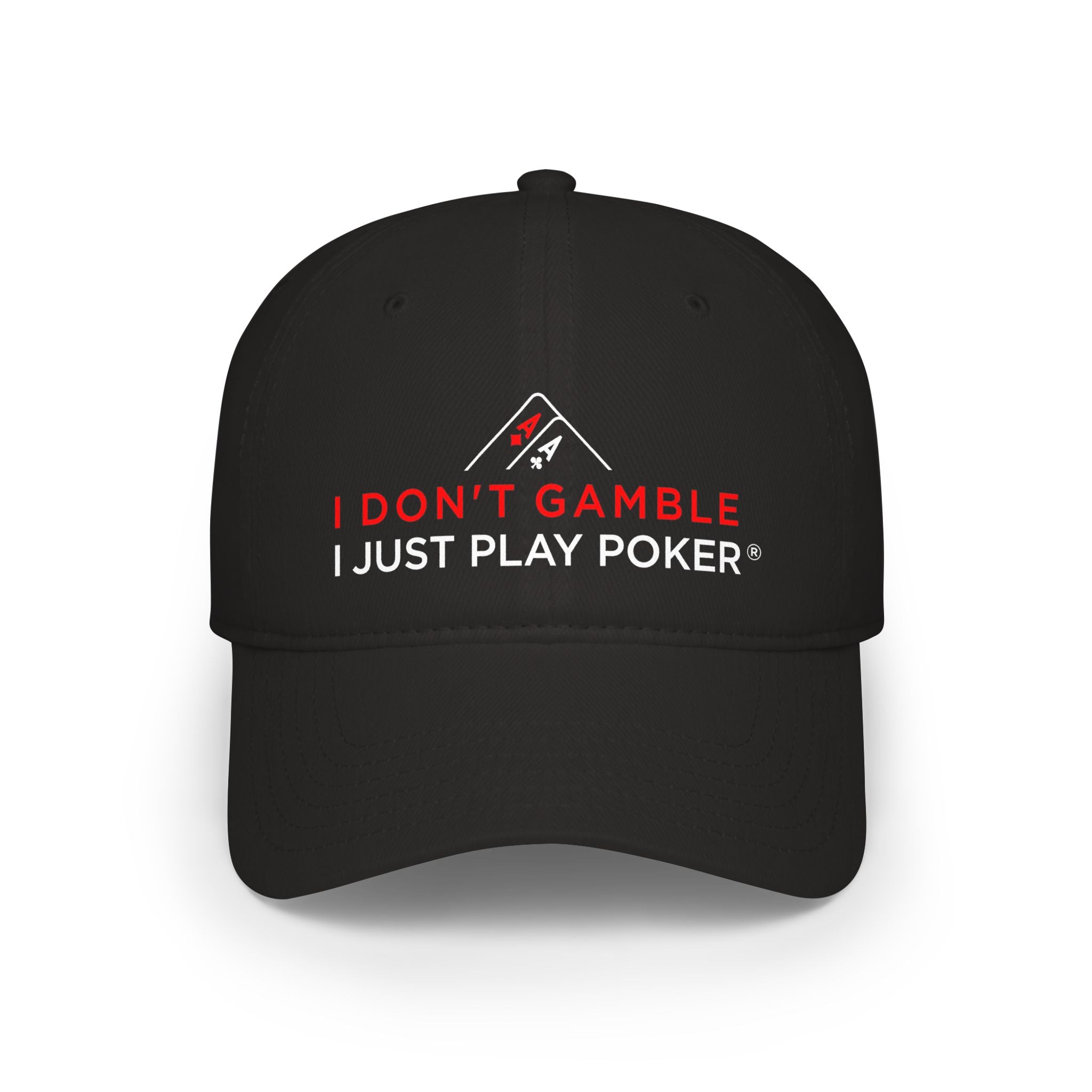 Trap Poker Cap (red/white logo) - I Just Play Poker