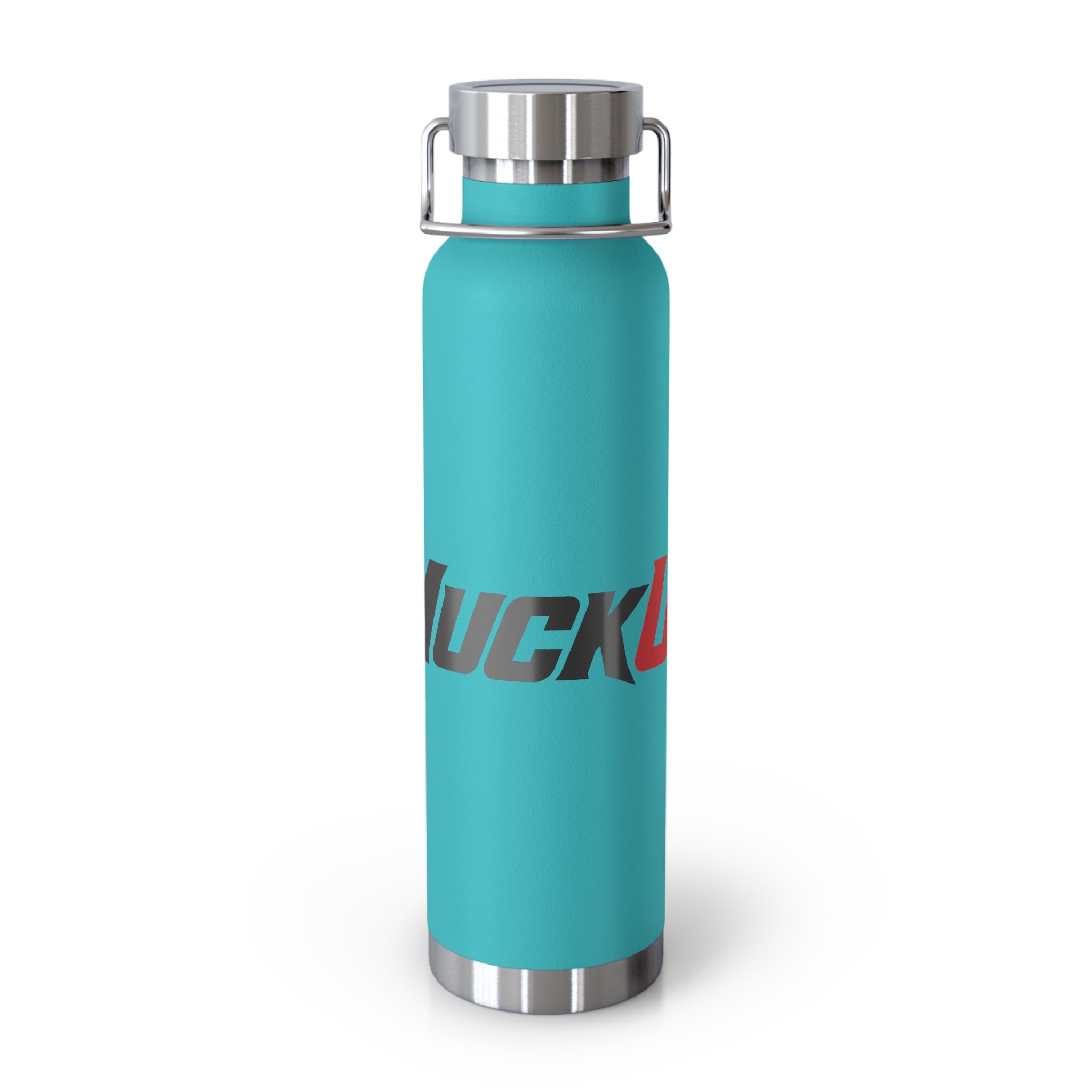 MuckU2 Insulated Water Bottle (blk/red logo SKU 10009)