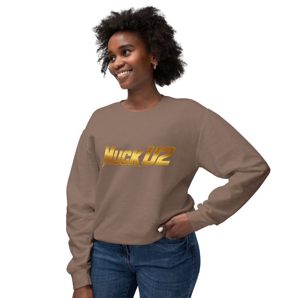MuckU2 Poker Crewneck Sweatshirt (gold logo/SKU 100062)