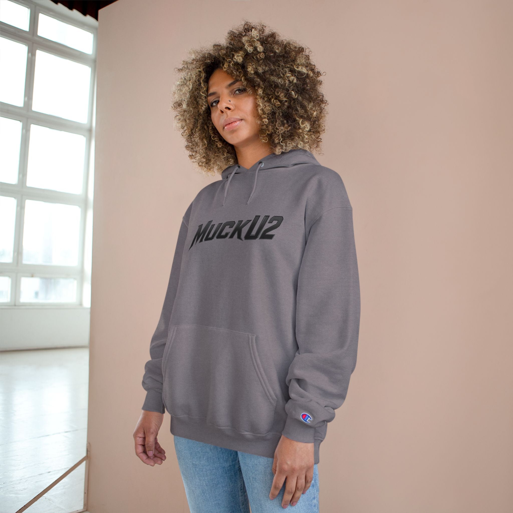 MuckU2 Poker Hoodie (black logo/SKU 100052)