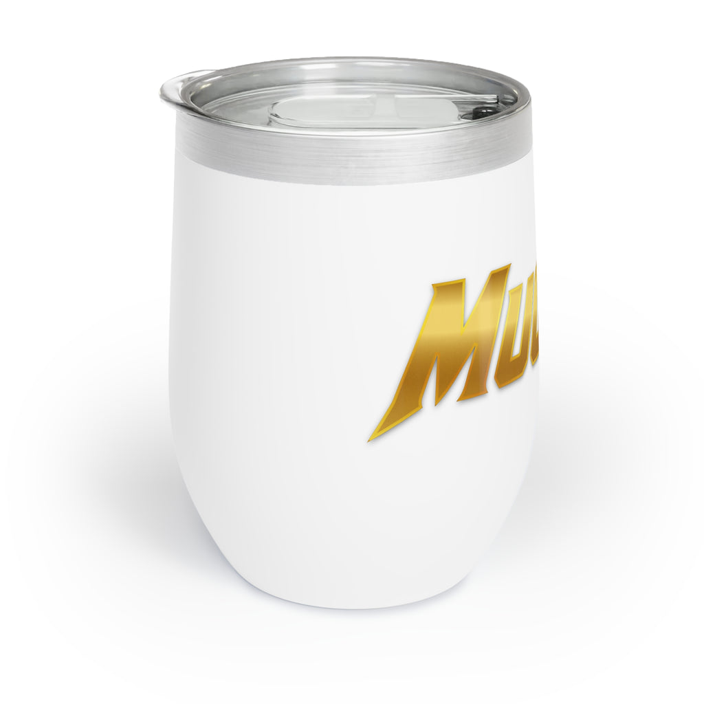 MuckU2 Wine Tumbler (gold logo/SKU 100014)