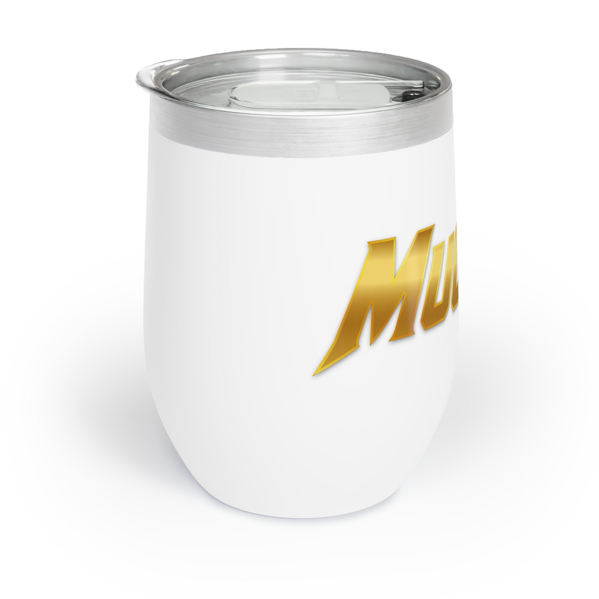 MuckU2 Wine Tumbler (gold logo/SKU 100014)