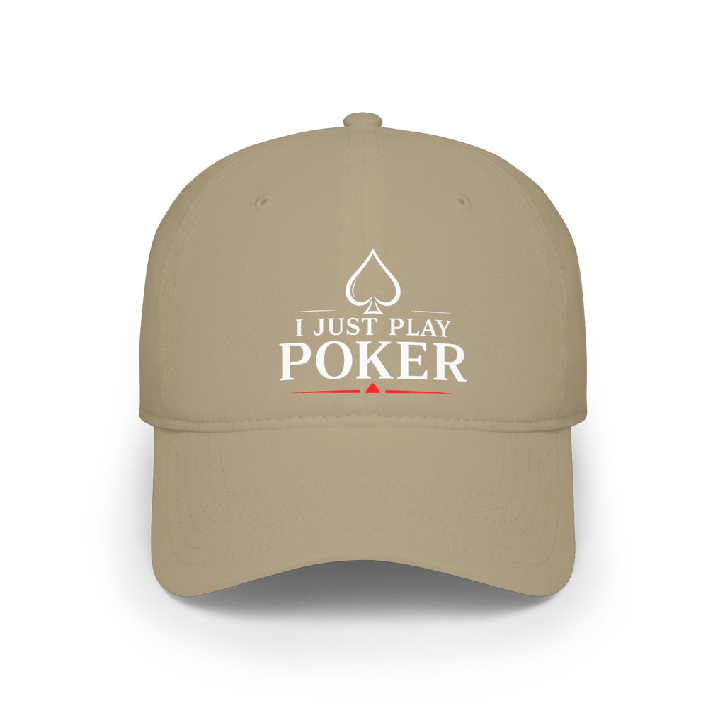 Squeeze Poker Cap (white logo) - I Just Play Poker