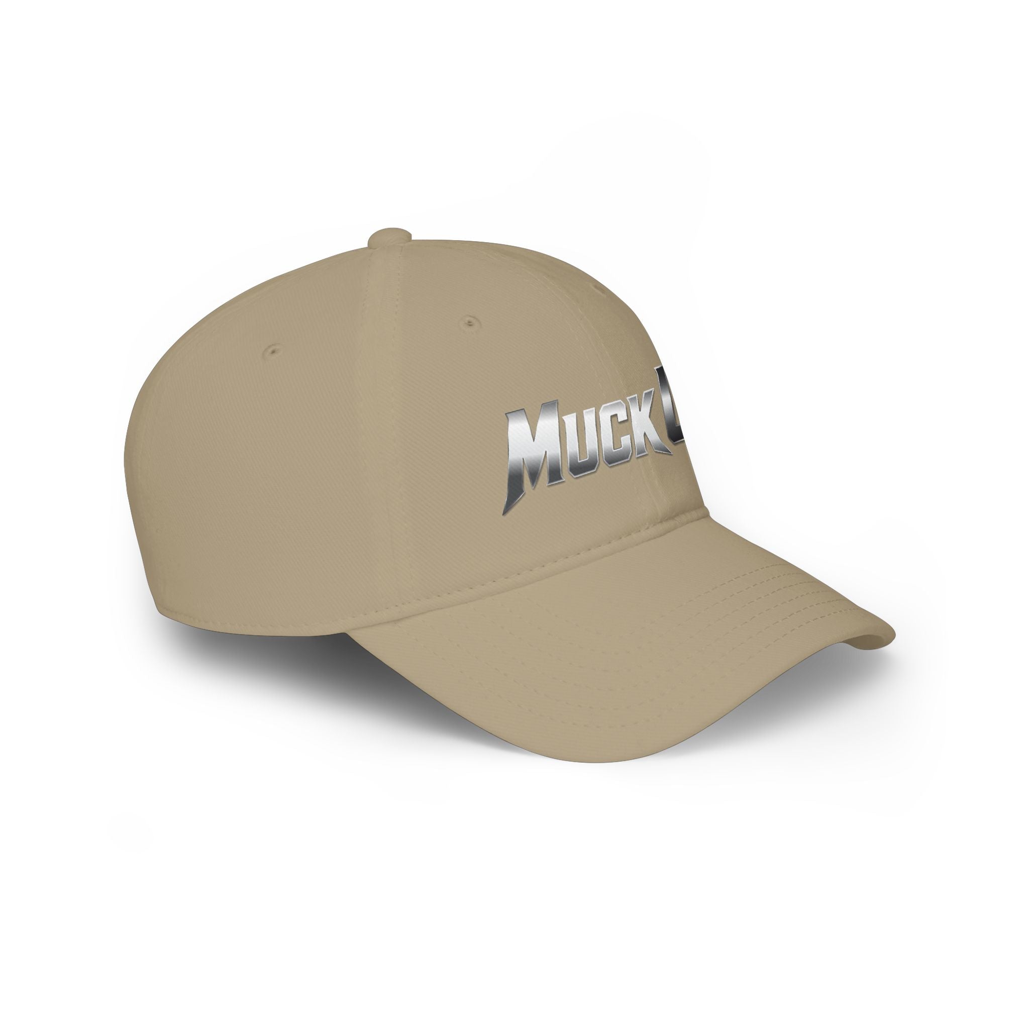MuckU2 Poker Cap (gradient silver/black logo/SKU 100071)