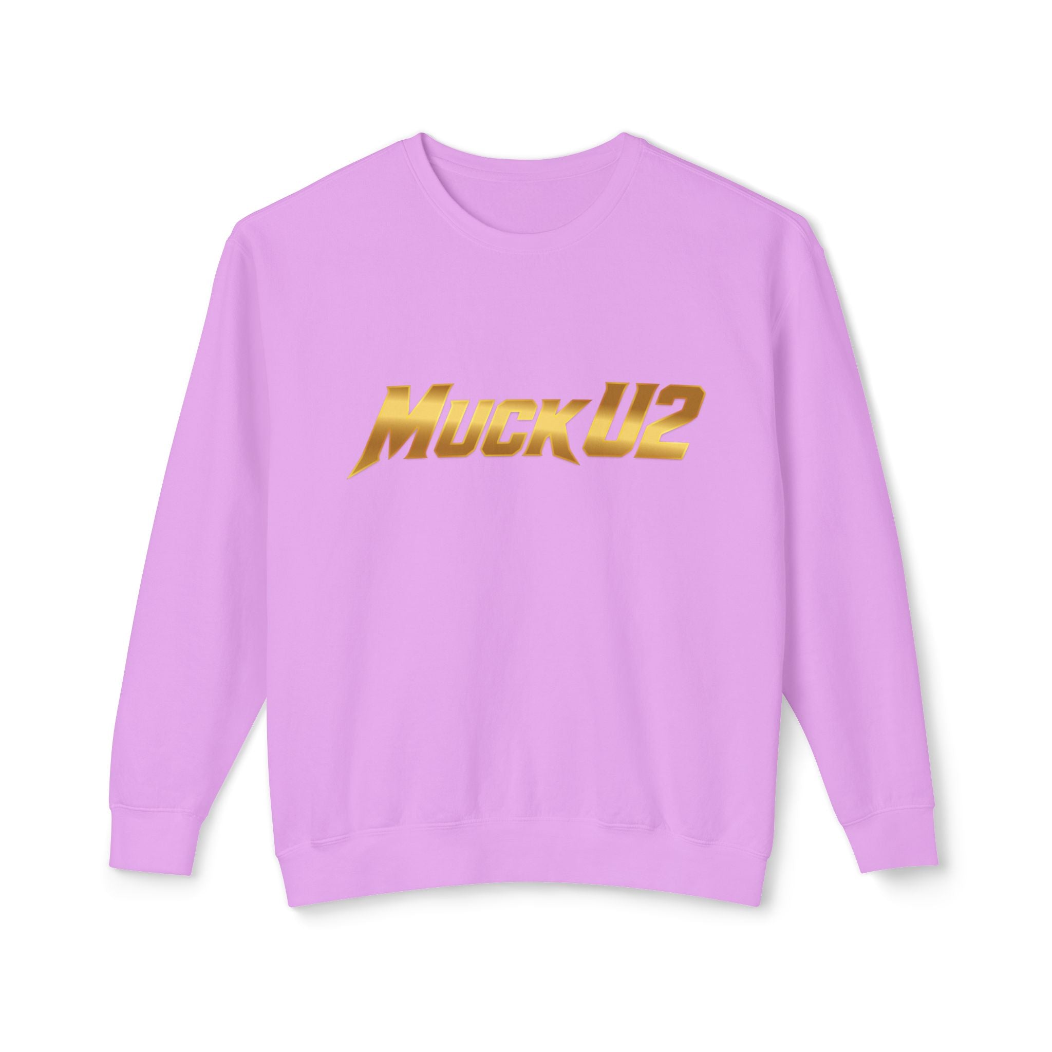 MuckU2 Poker Crewneck Sweatshirt (gold logo/SKU 100062)