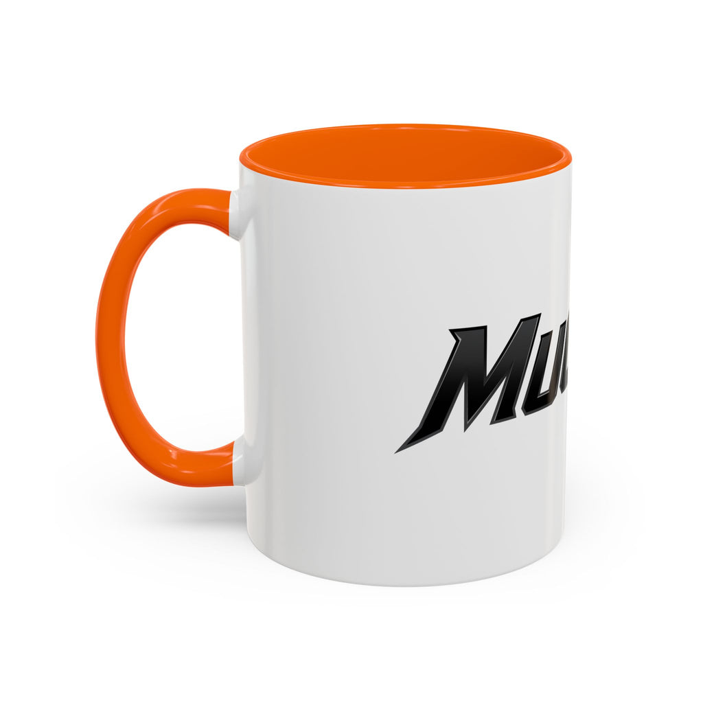 MuckU2 Classic White Mug (black logo/SKU 100045)