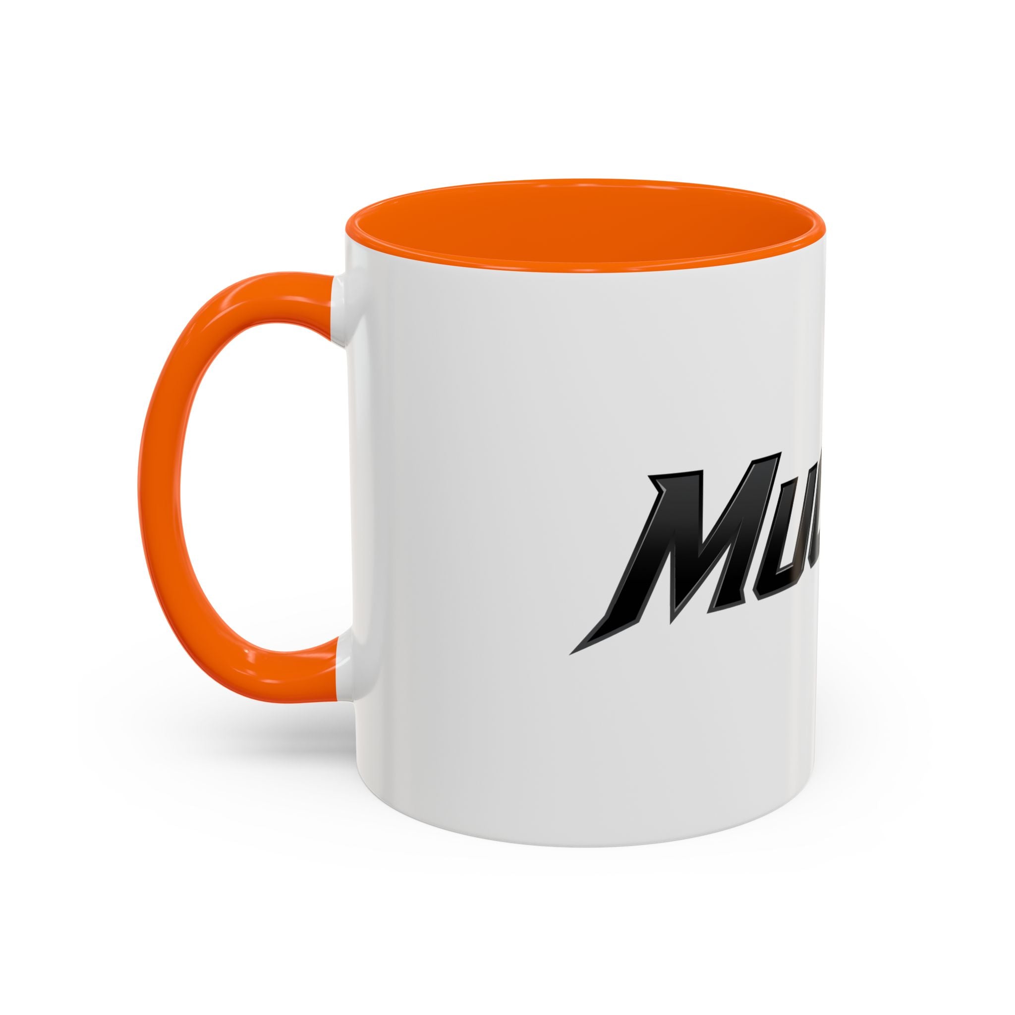 MuckU2 Classic White Mug (black logo/SKU 100045)