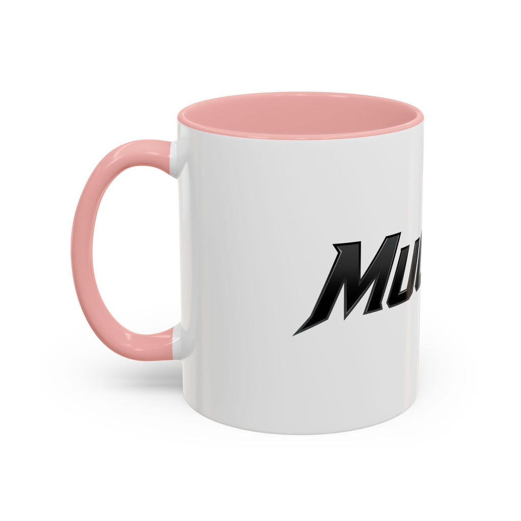 MuckU2 Classic White Mug (black logo/SKU 100045)