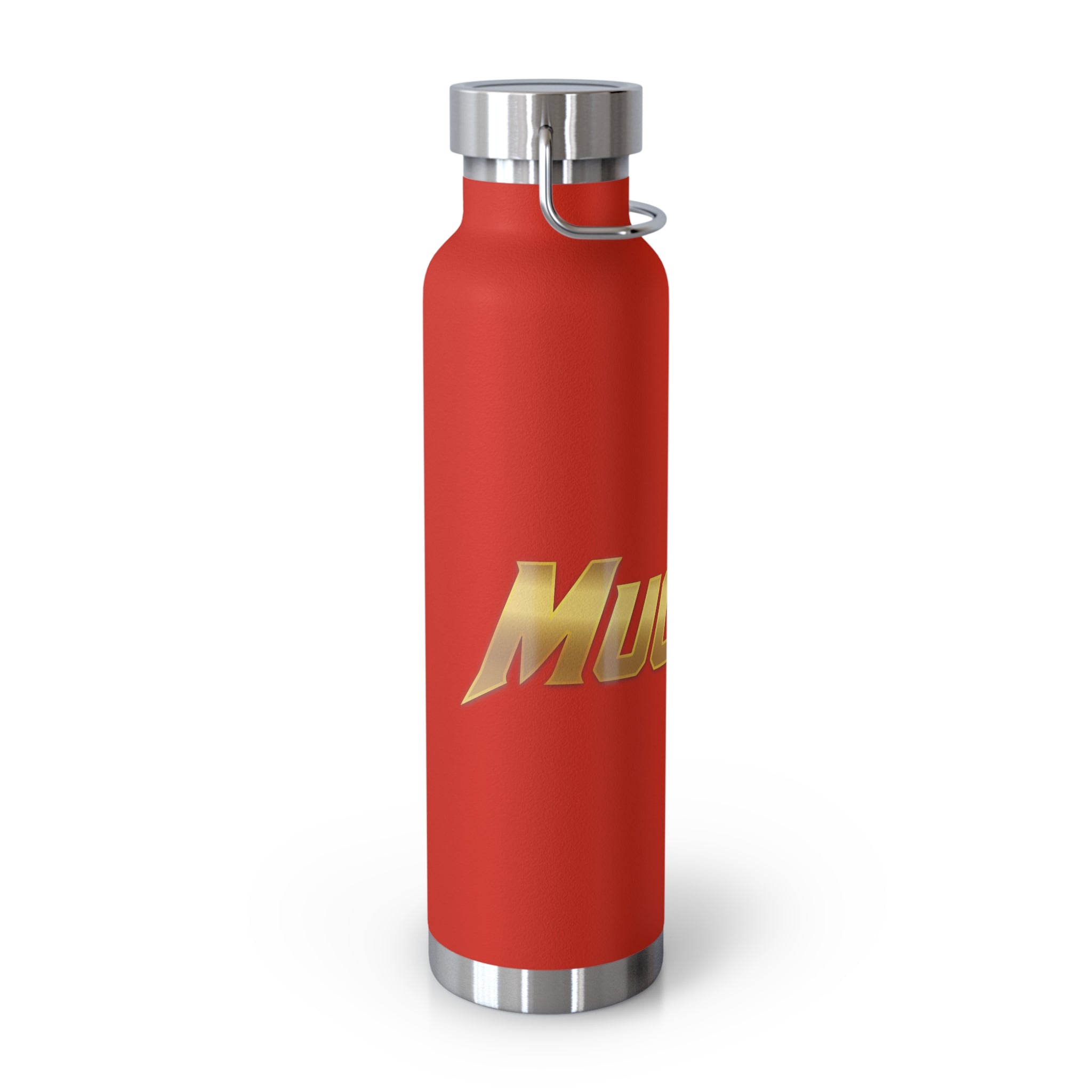 MuckU2 Insulated Water Bottle (gold logo/SKU 100010)