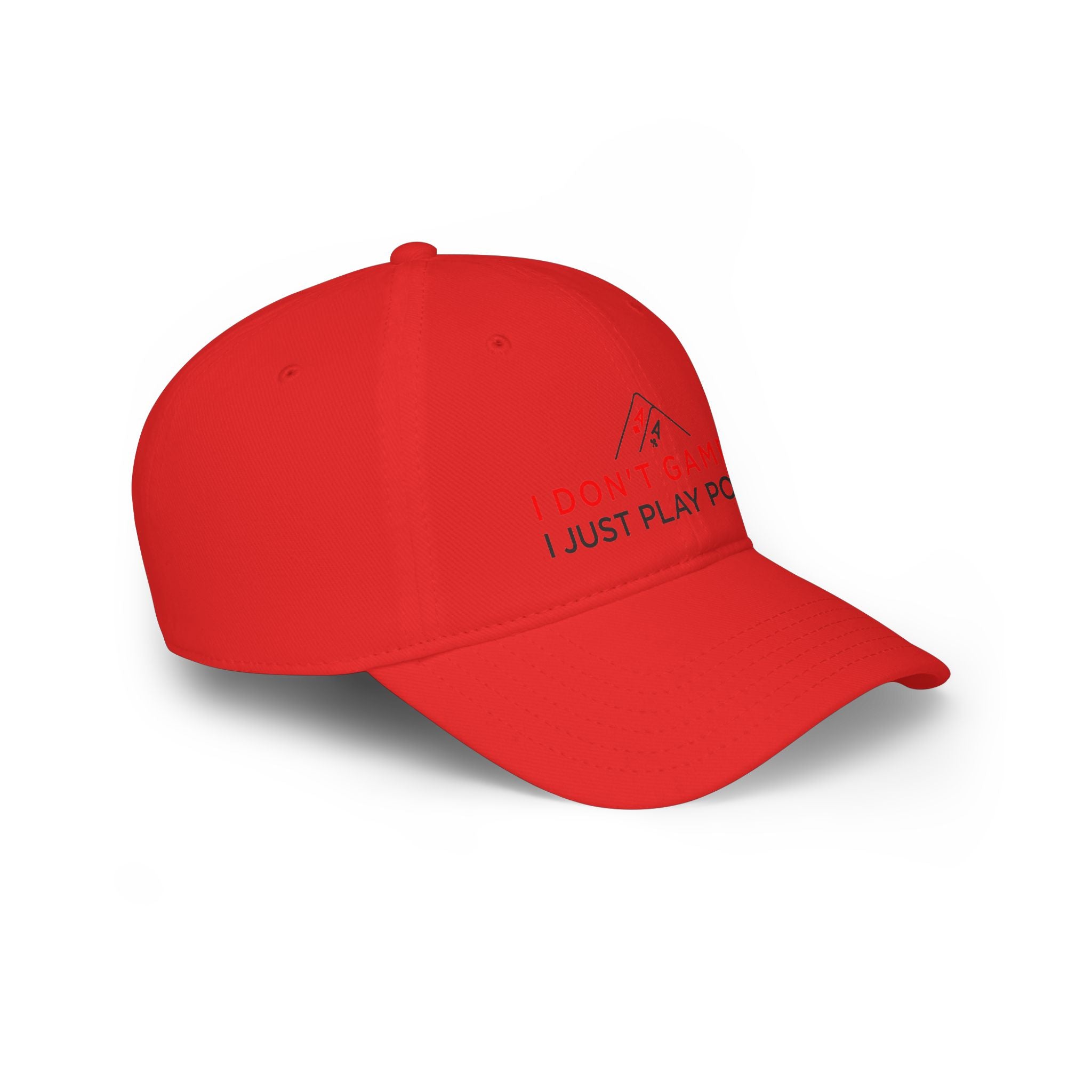 Trap Poker Cap (red/black logo) - I Just Play Poker