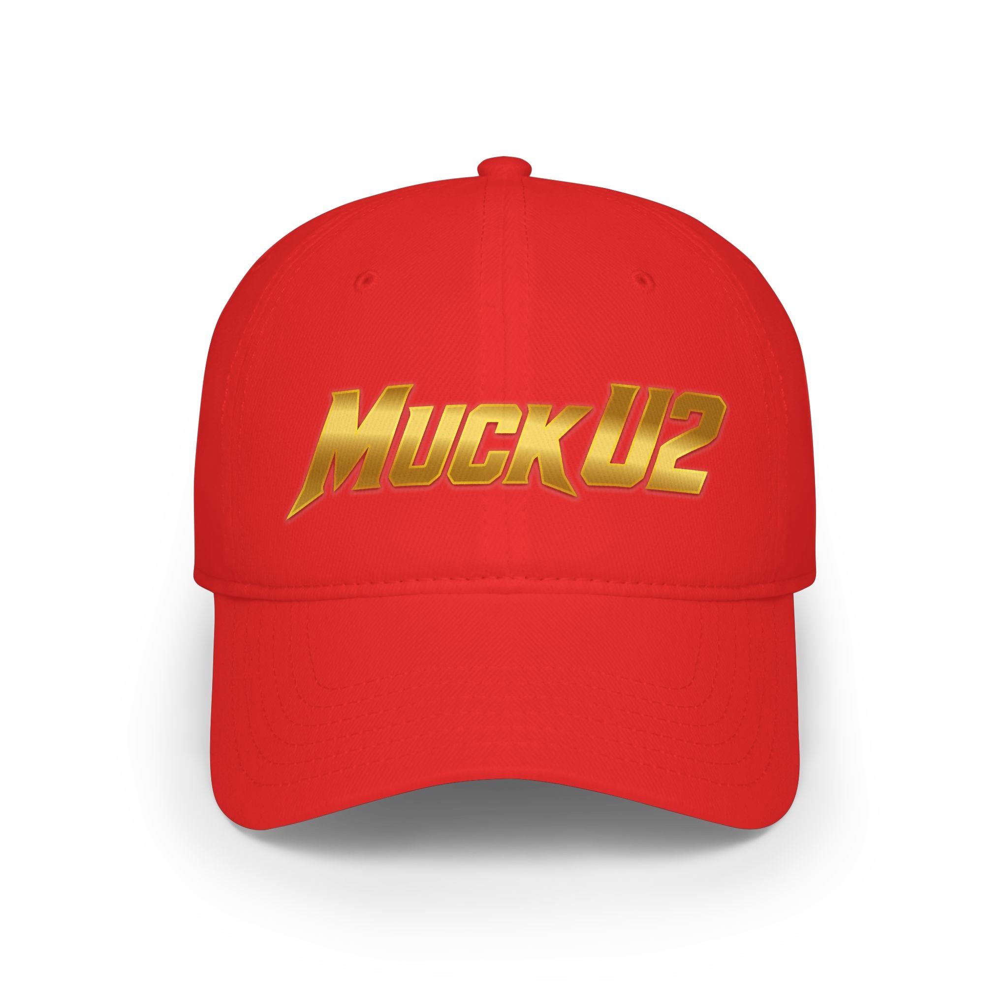 MuckU2 Poker Cap (gold logo/SKU 100070)