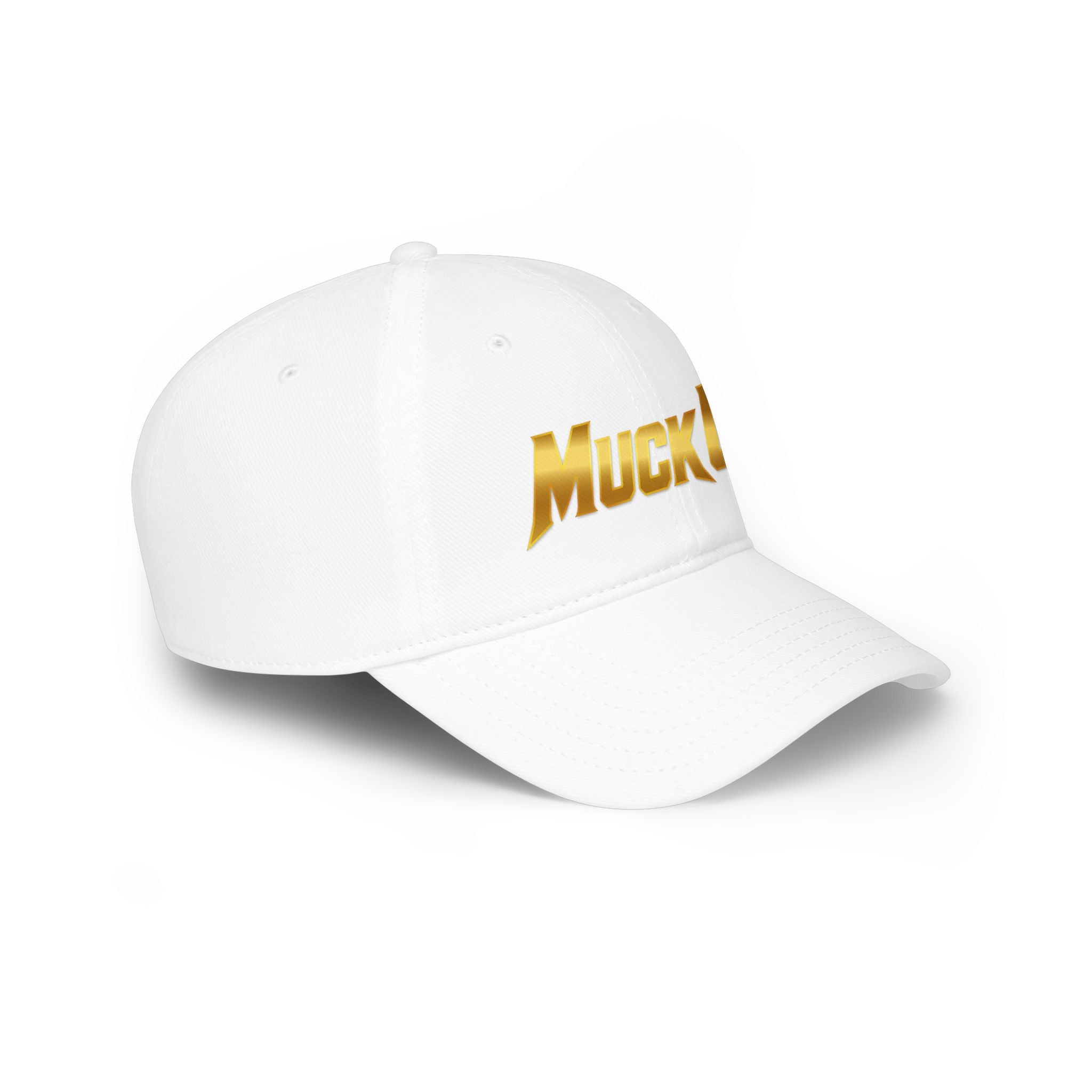 MuckU2 Poker Cap (gold logo/SKU 100070)