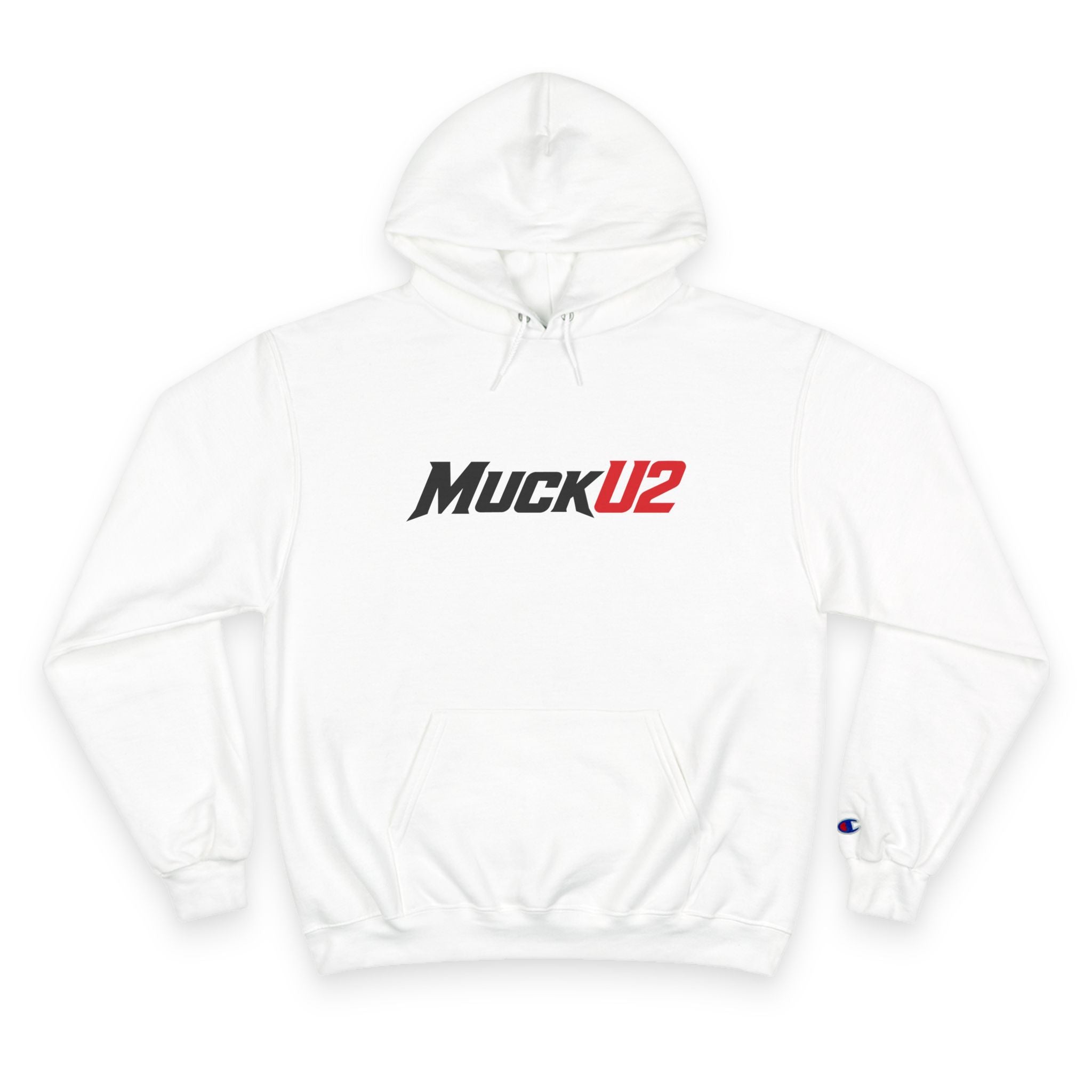 MuckU2 Poker Hoodie (black/red logo/SKU 100053)