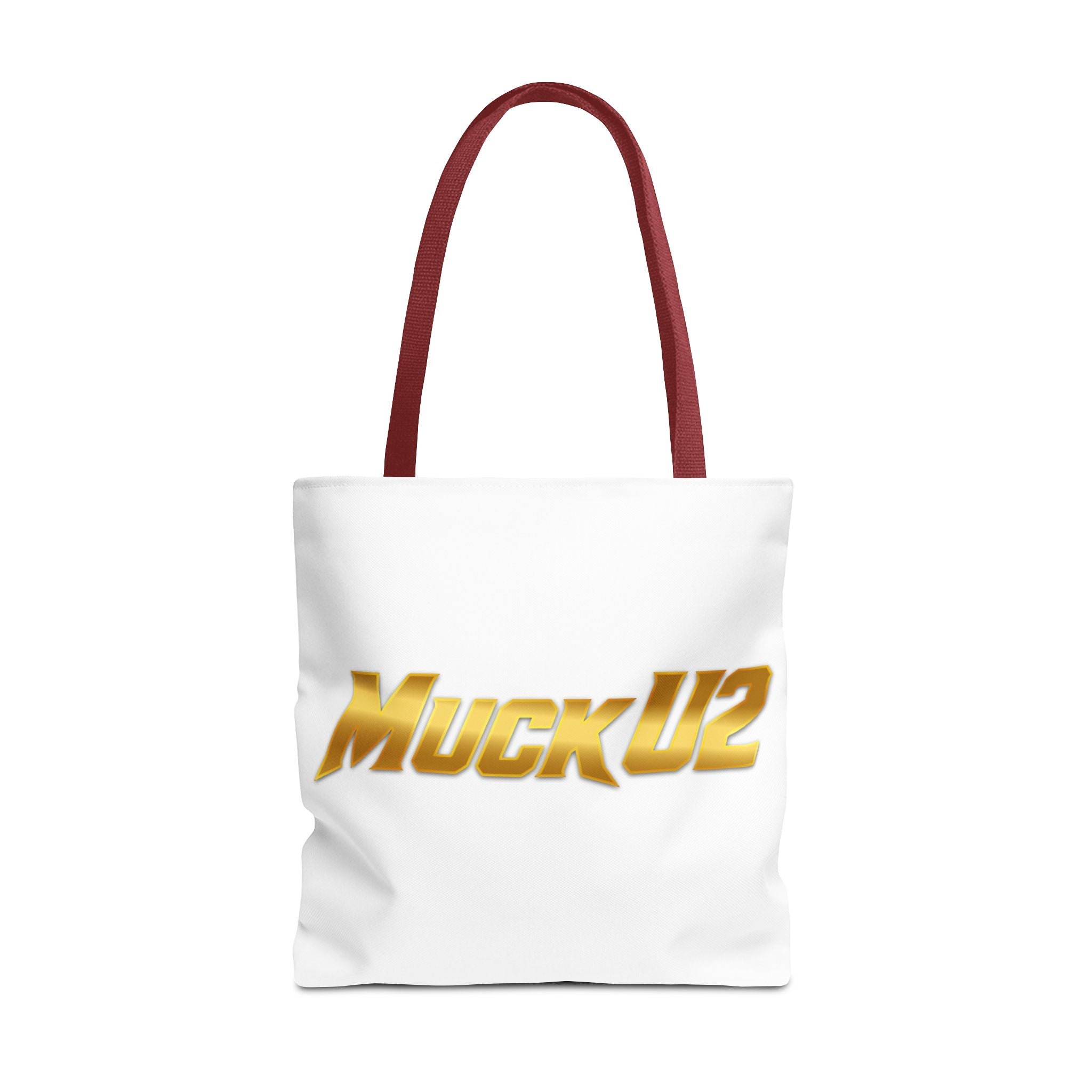 MuckU2 Bubble Canvas Poker Tote Bag (gold logo SKU 100020)