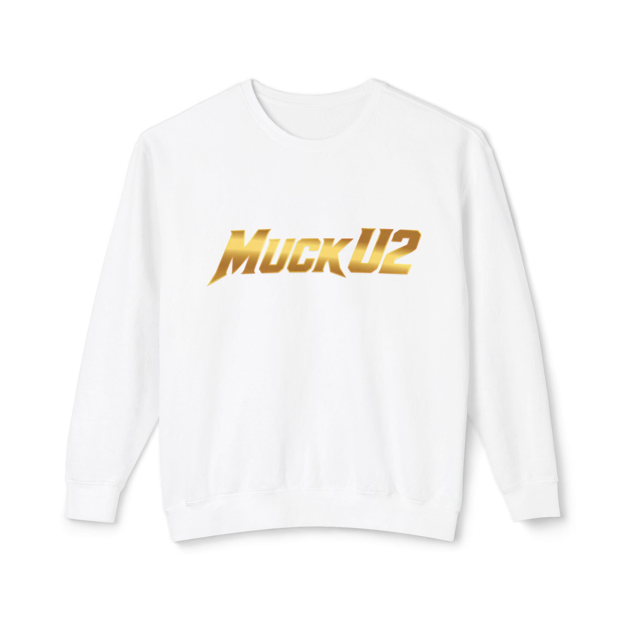 MuckU2 Poker Crewneck Sweatshirt (gold logo/SKU 100062)
