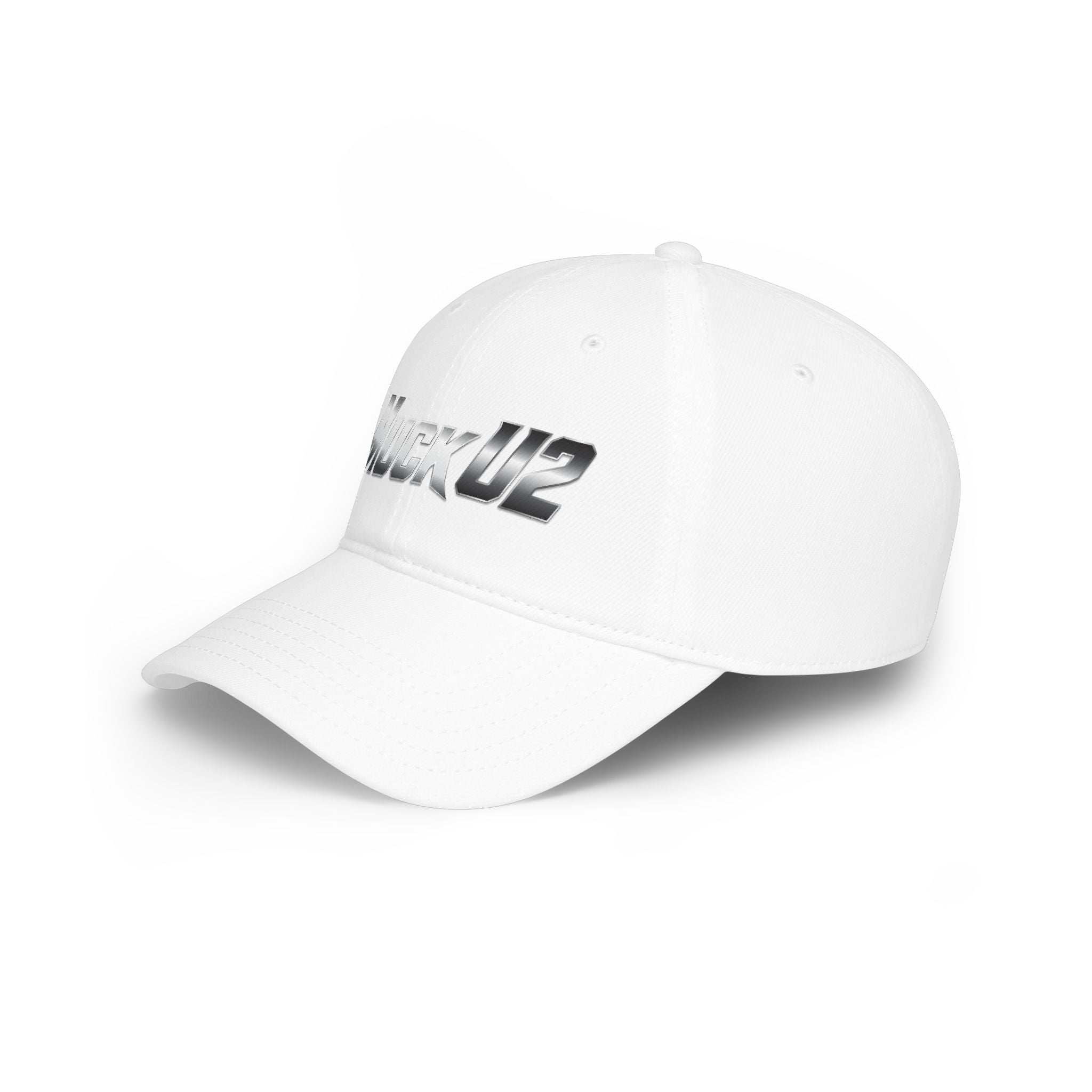 MuckU2 Poker Cap (gradient silver/black logo/SKU 100071)