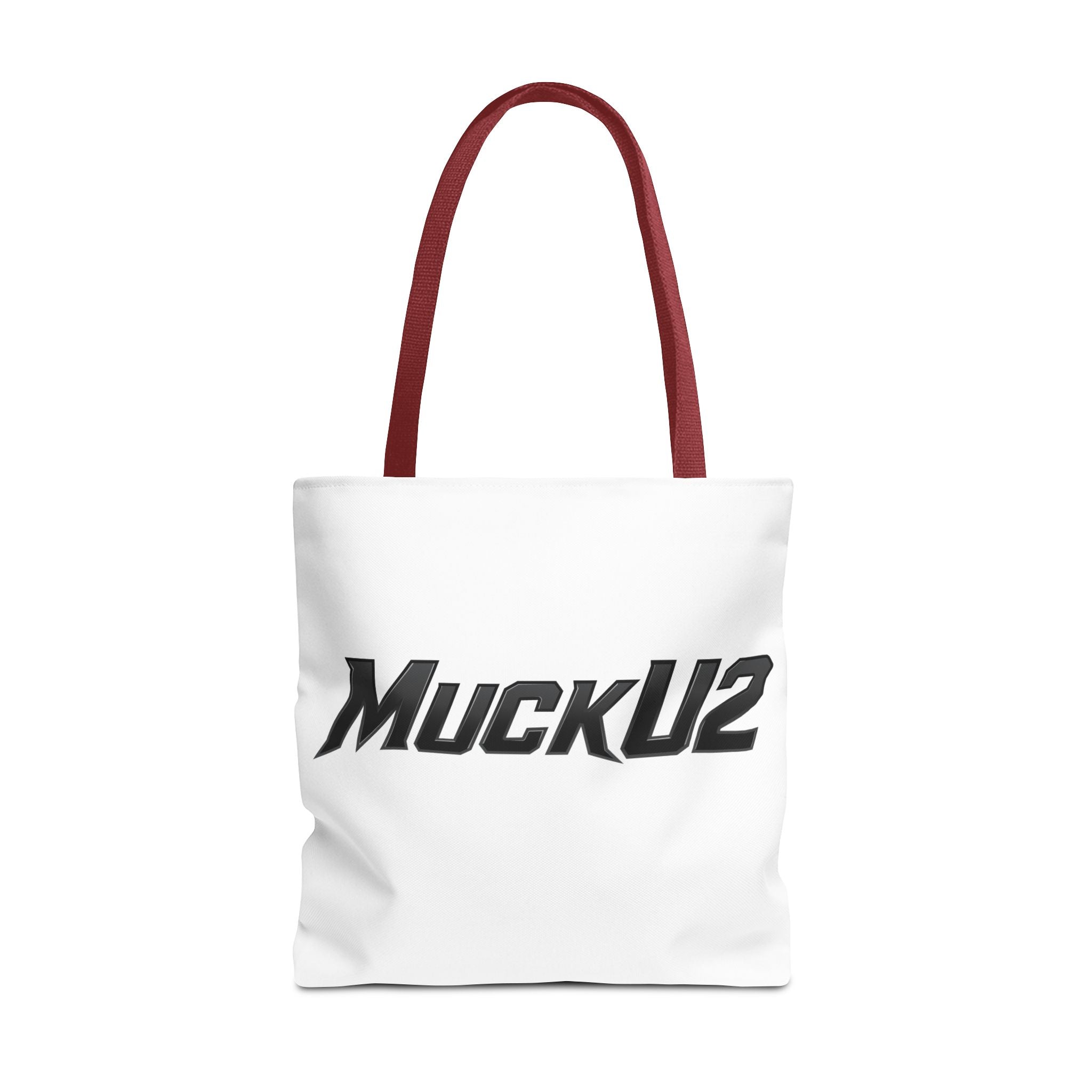 MuckU2 Bubble Canvas Poker Tote Bag (black logo SKU 100025)