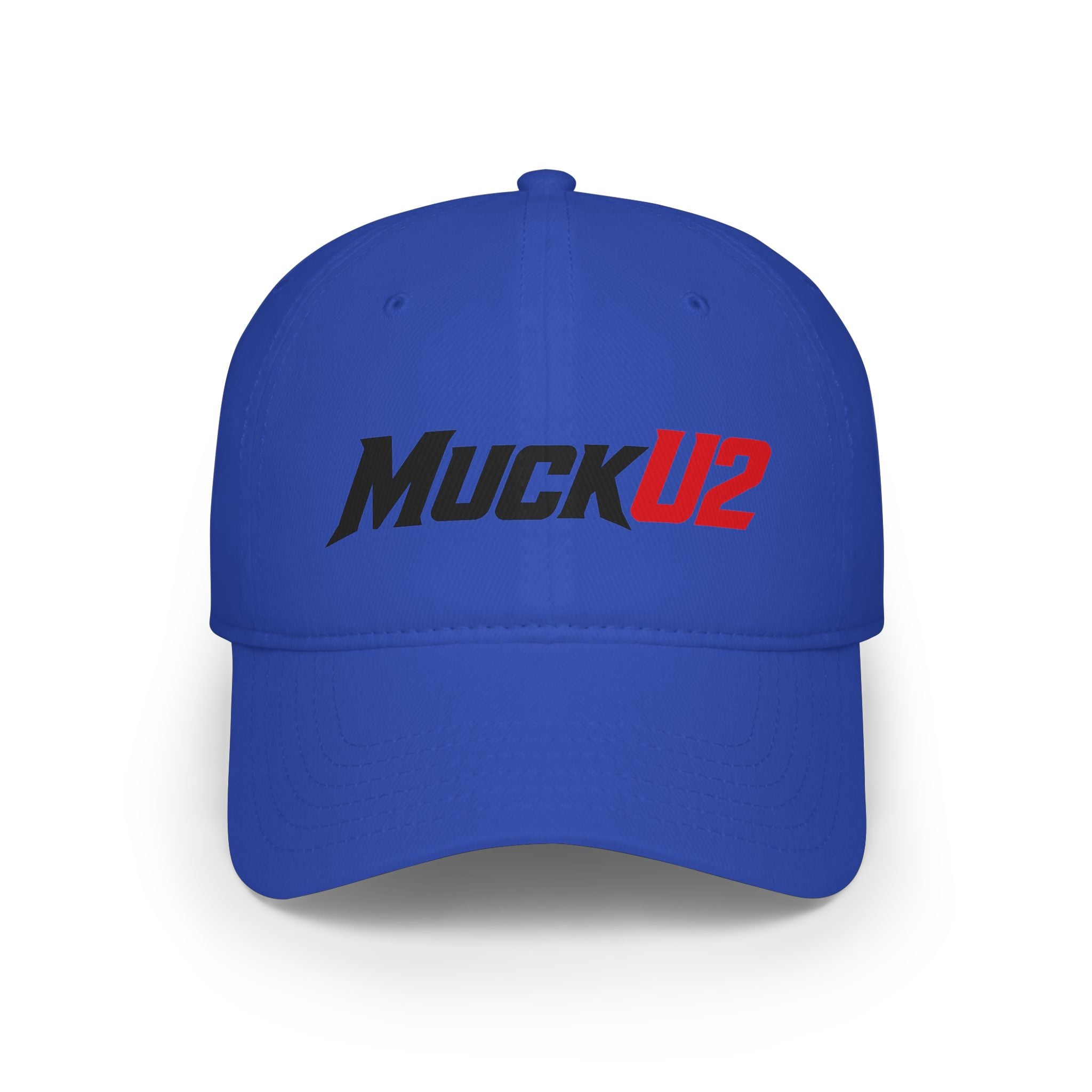 MuckU2 Poker Cap (black/red logo/SKU 100074)