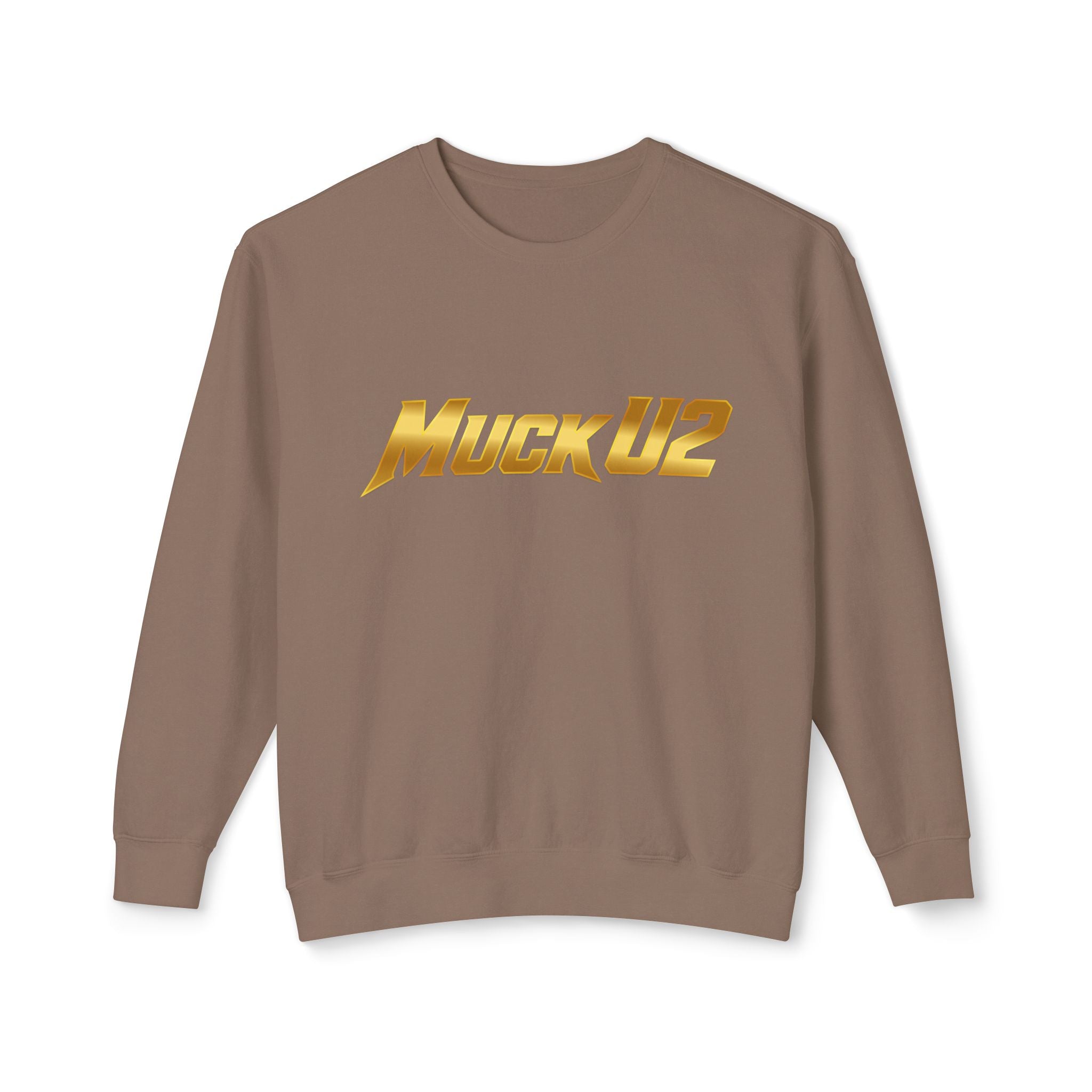 MuckU2 Poker Crewneck Sweatshirt (gold logo/SKU 100062)