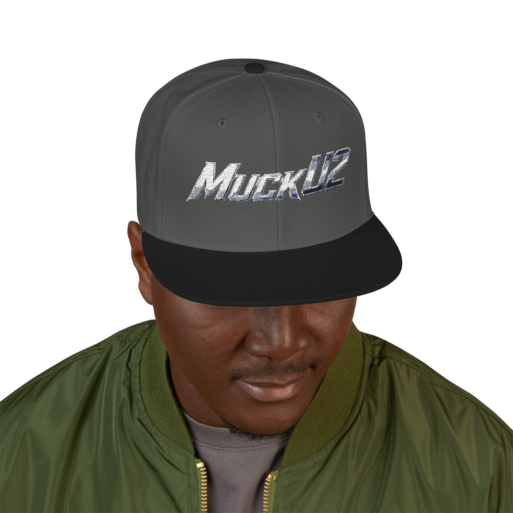 Check Blind Poker Cap (silver logo) - MuckU2