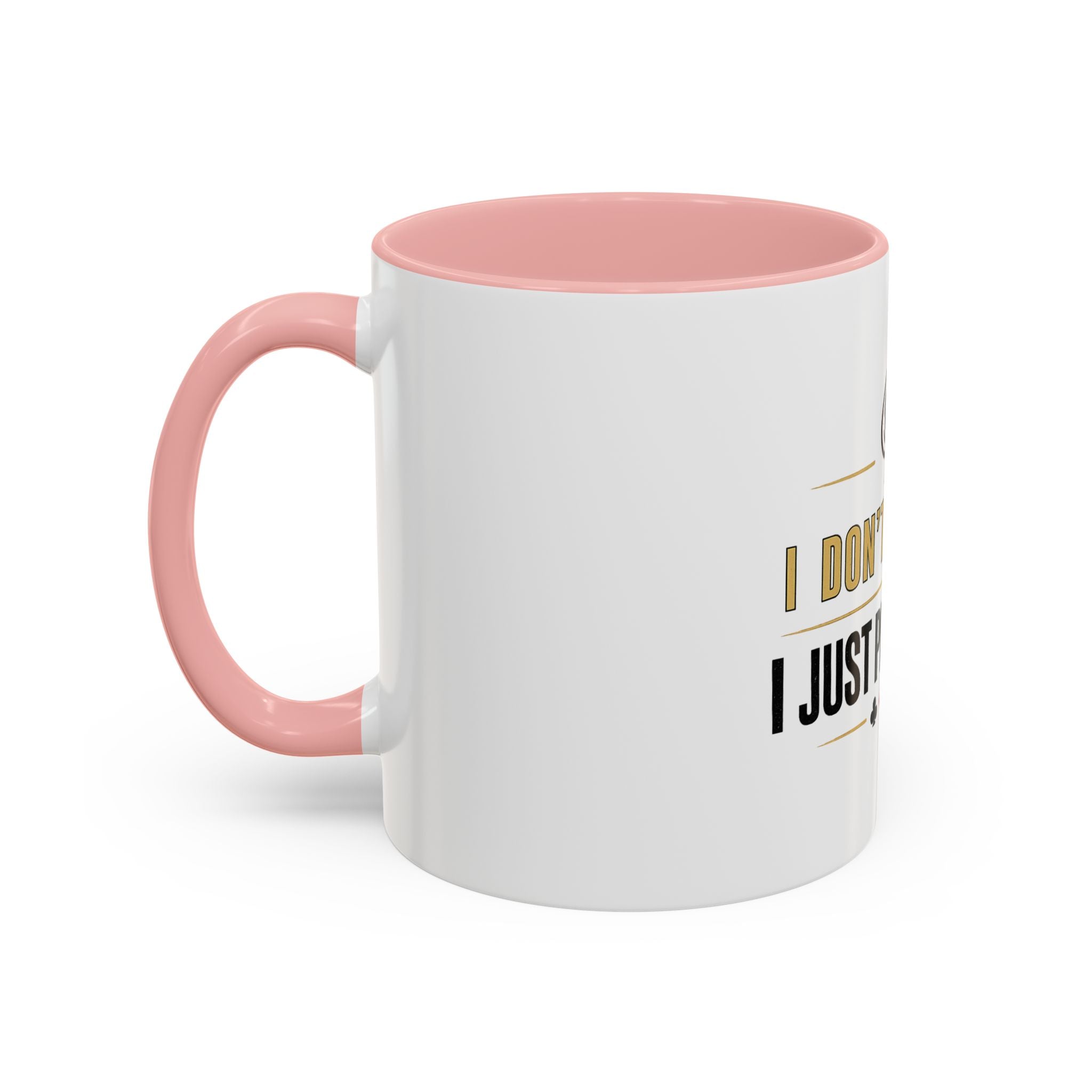 Poker Coffee Mug – "I Don't Gamble, I Just Play Poker" Accent Mug