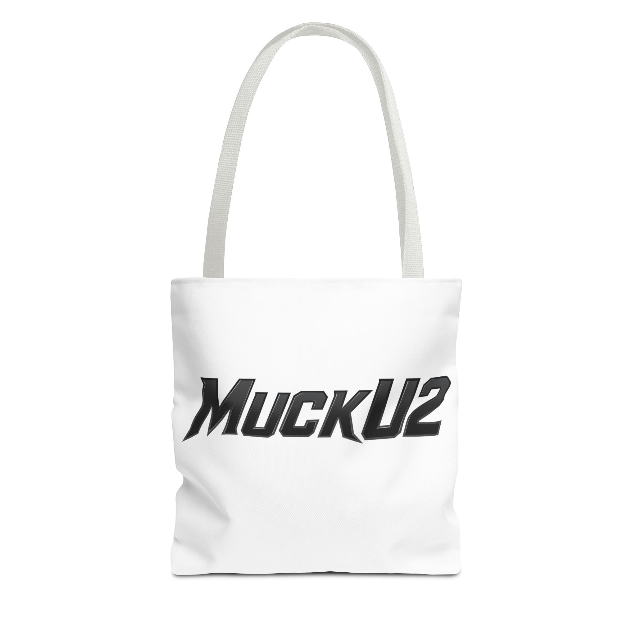 MuckU2 Bubble Canvas Poker Tote Bag (black logo SKU 100025)
