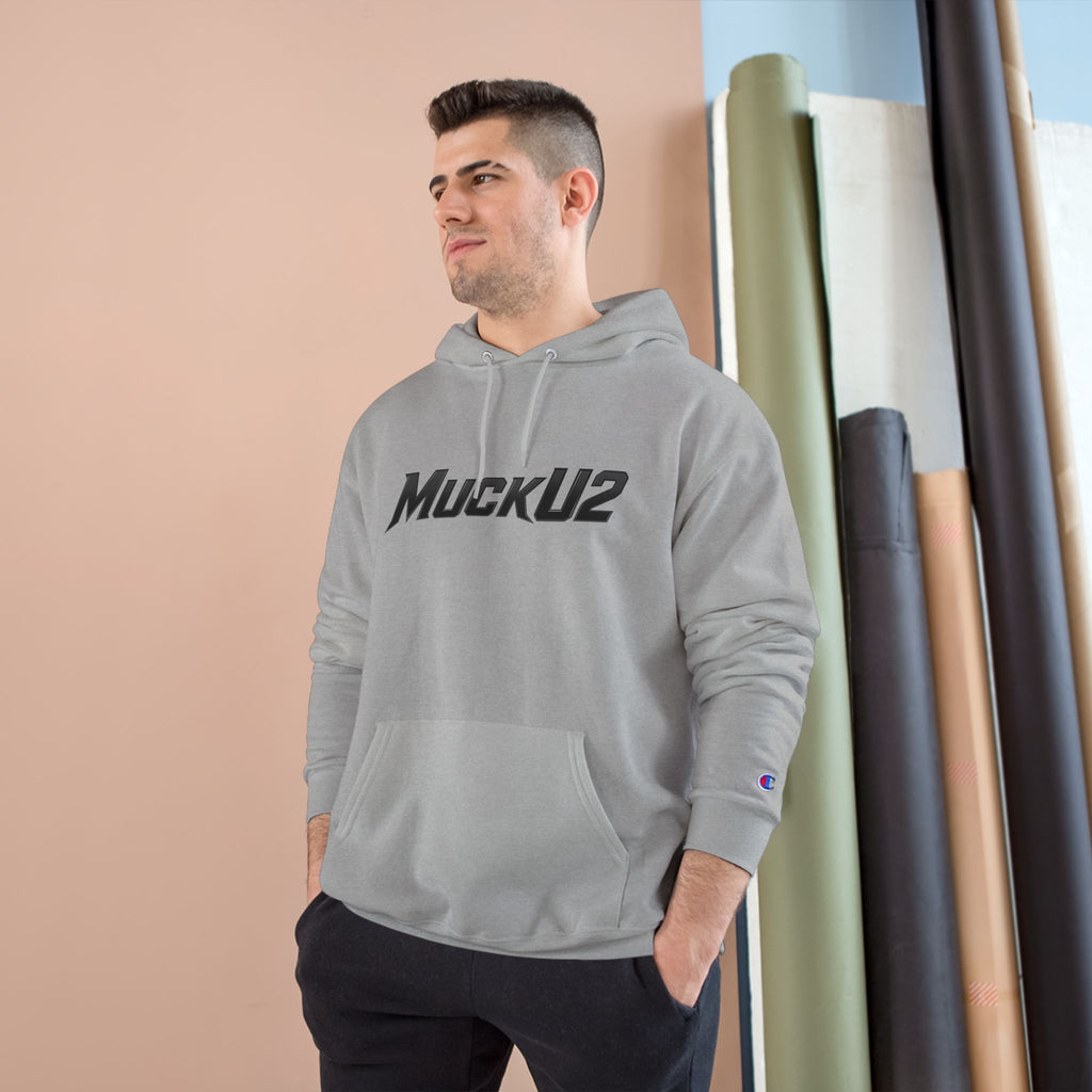 MuckU2 Poker Hoodie (black logo/SKU 100052)