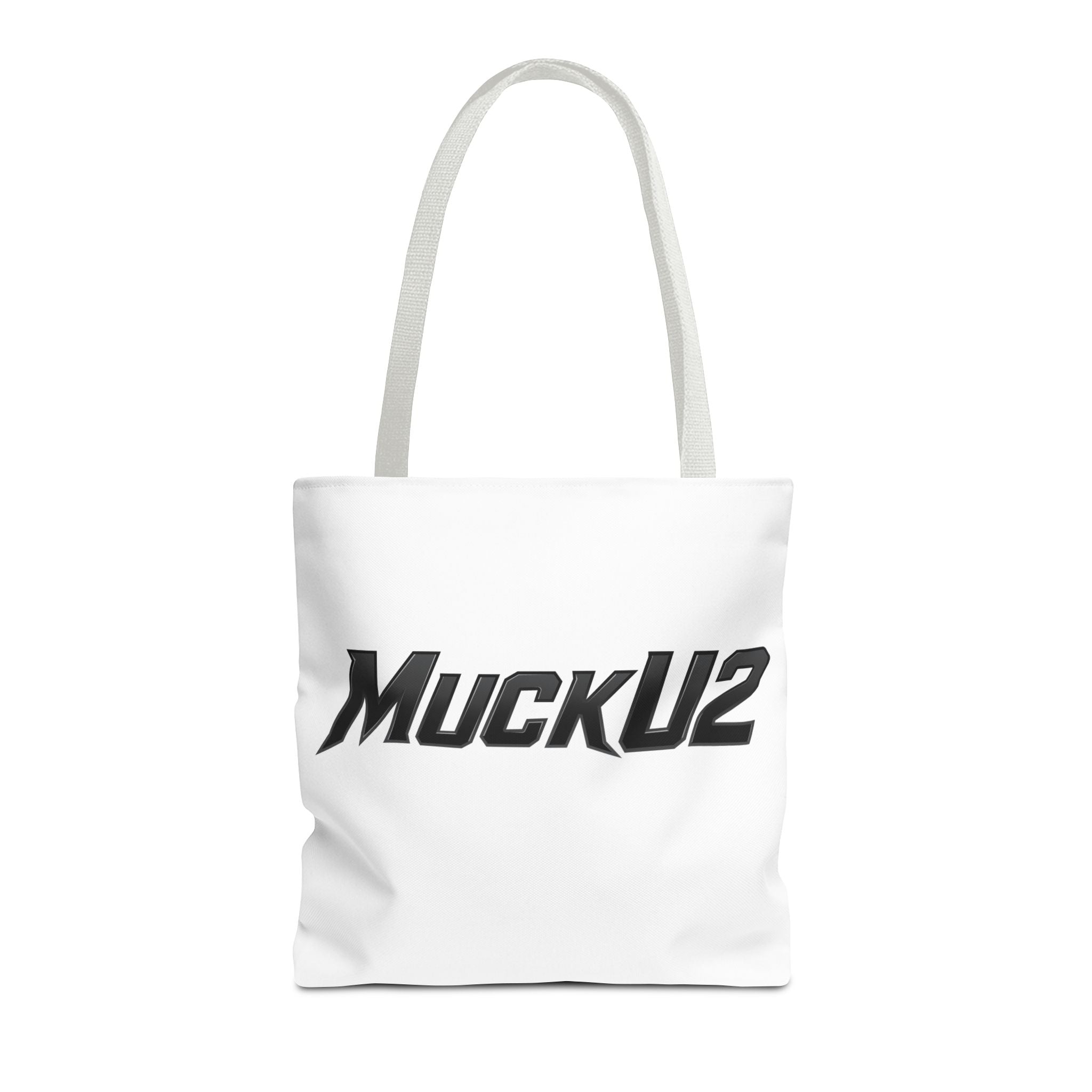 MuckU2 Bubble Canvas Poker Tote Bag (black logo SKU 100025)