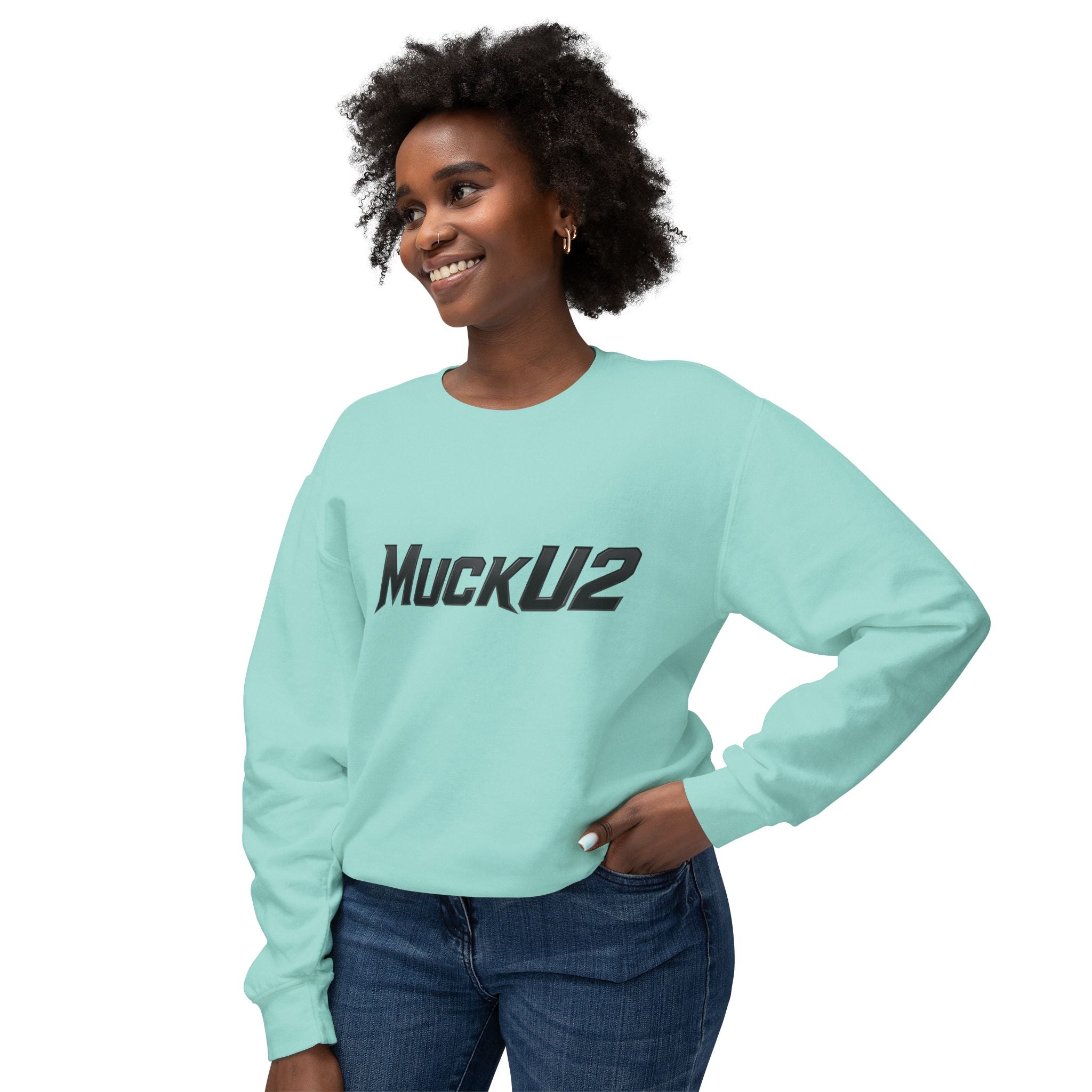 MuckU2 Poker Crewneck Sweatshirt (black logo/SKU 100065)