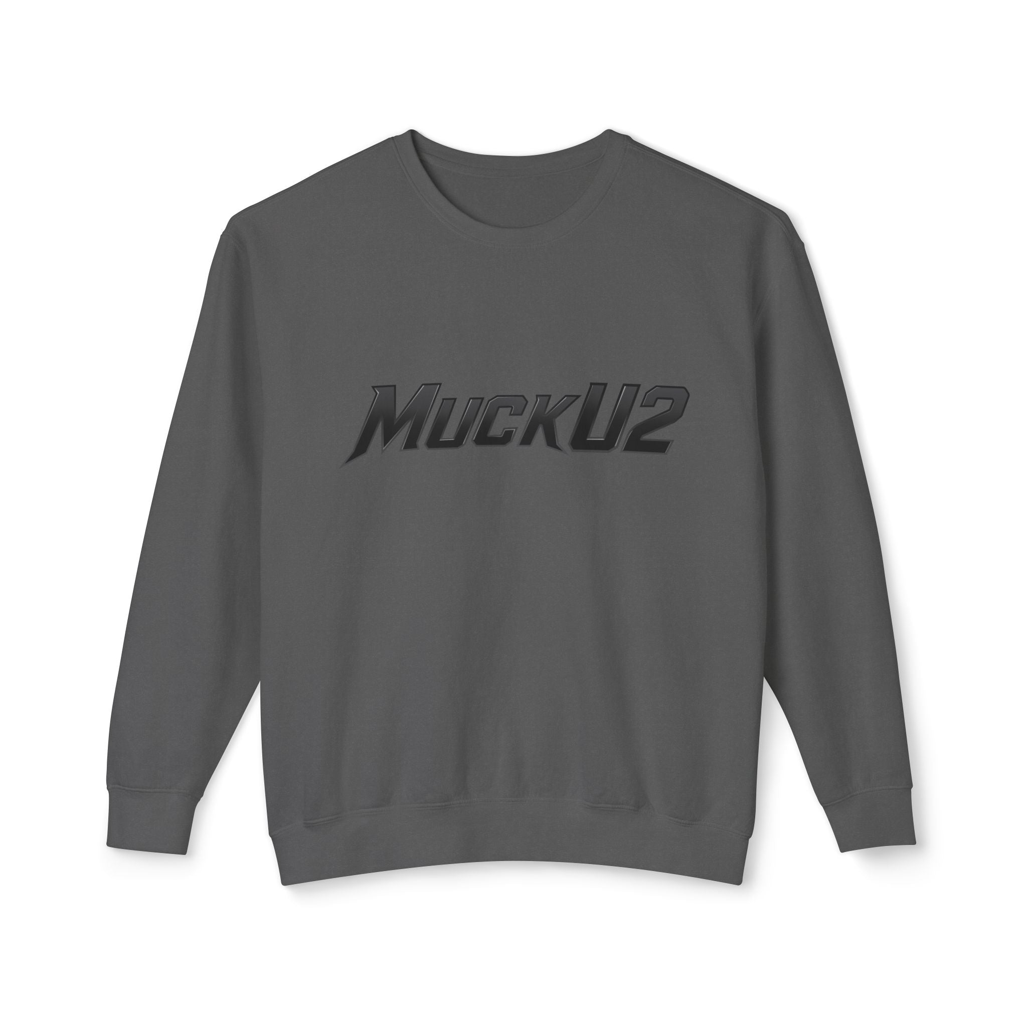 MuckU2 Poker Crewneck Sweatshirt (black logo/SKU 100065)