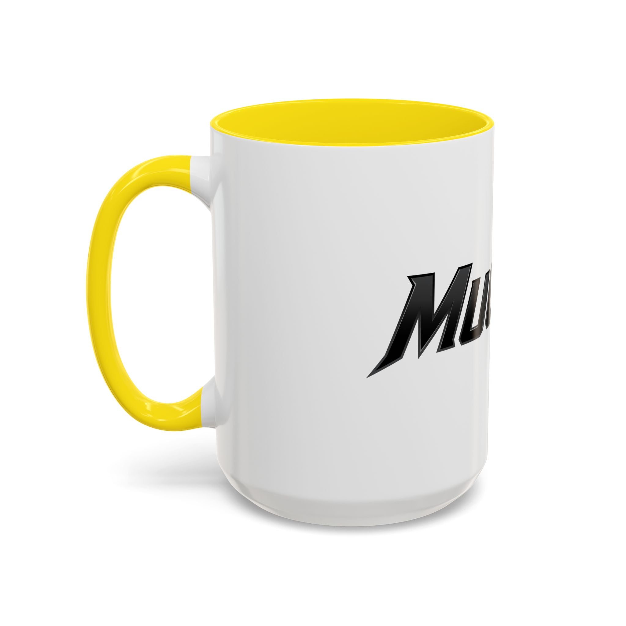 MuckU2 Classic White Mug (black logo/SKU 100045)