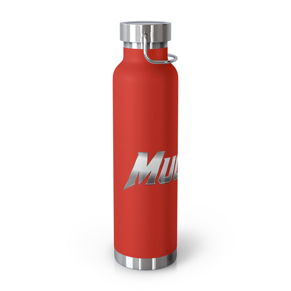 MuckU2 Insulated Water Bottle (gradient silver logo SKU 100011)