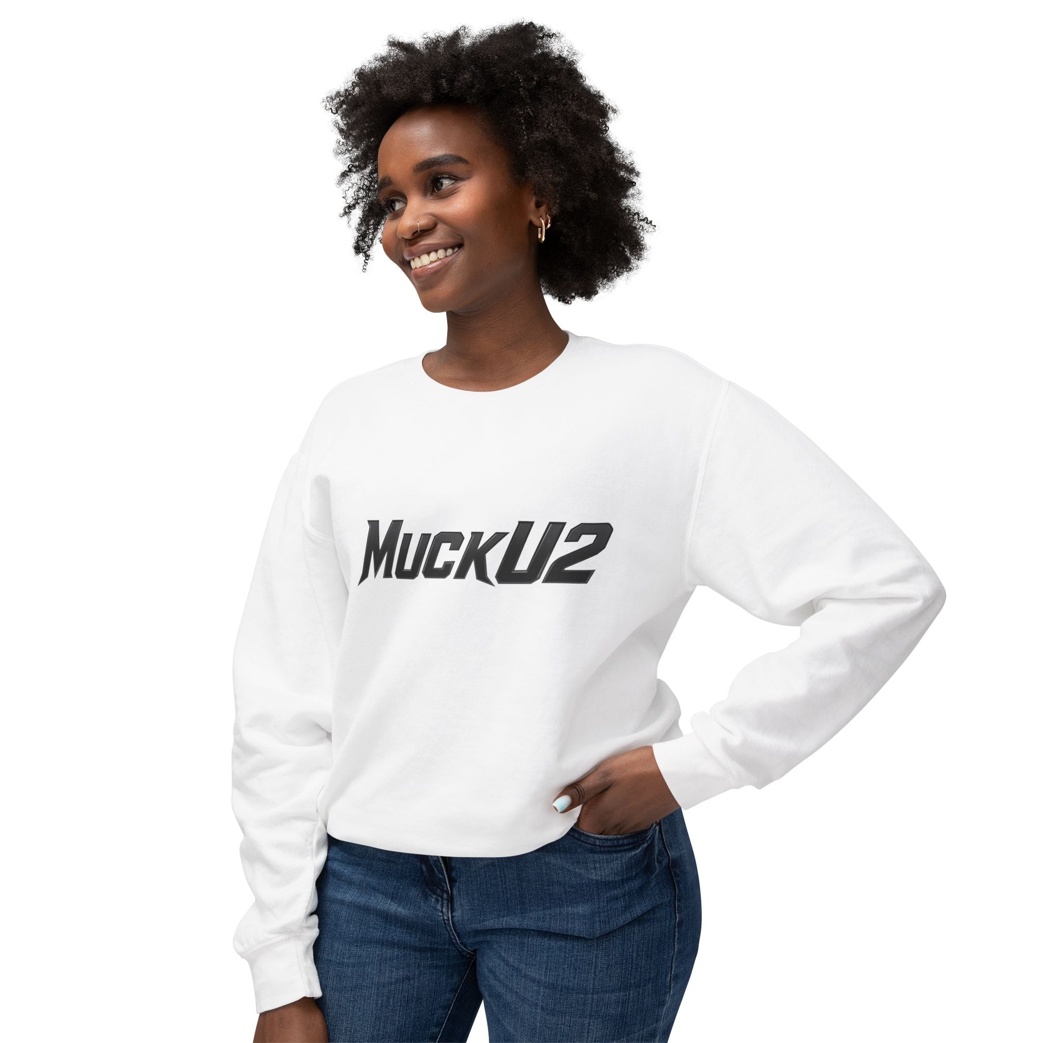 MuckU2 Poker Crewneck Sweatshirt (black logo/SKU 100065)