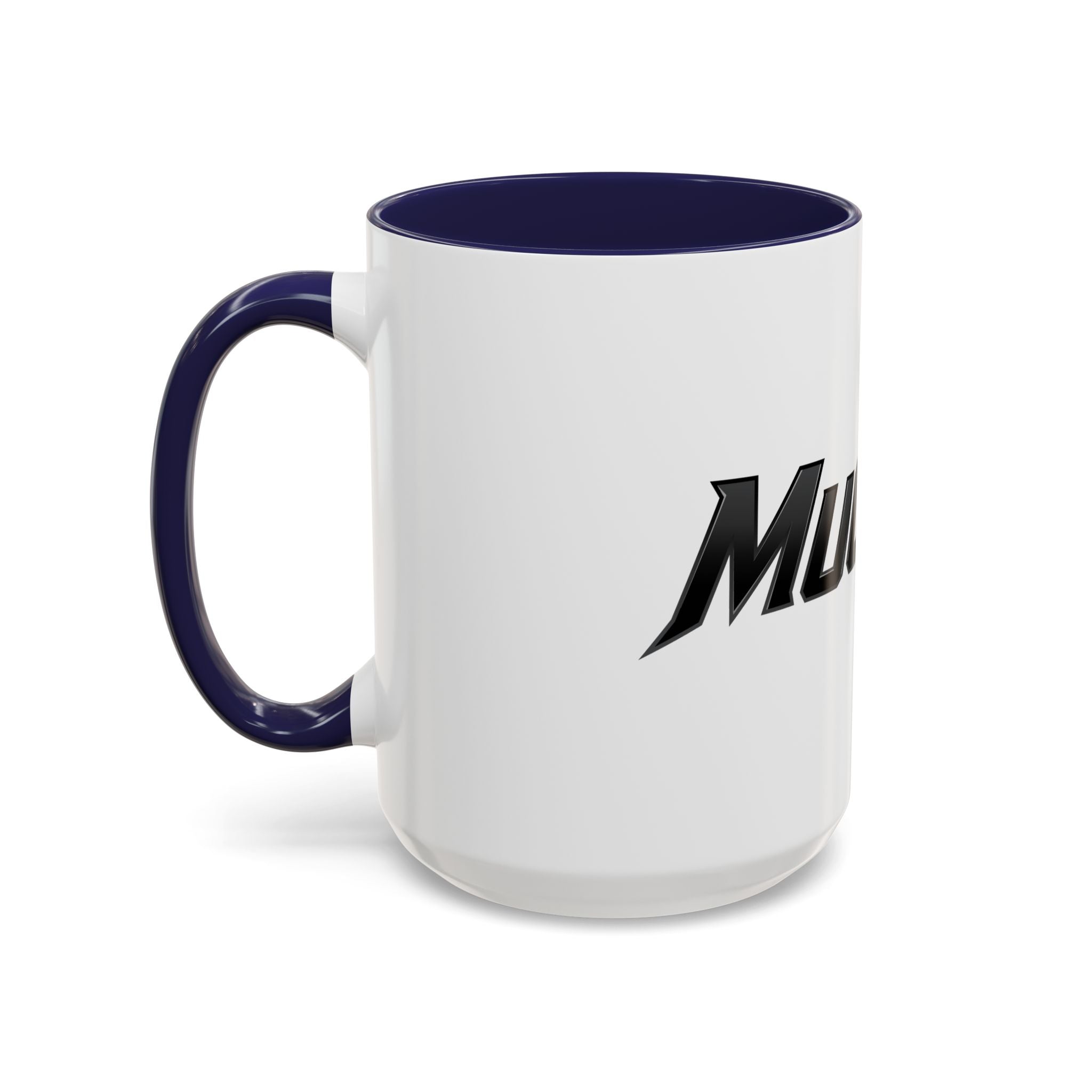 MuckU2 Classic White Mug (black logo/SKU 100045)