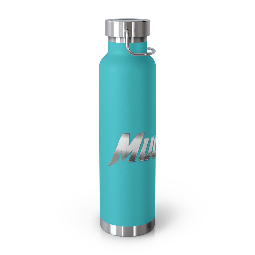MuckU2 Insulated Water Bottle (gradient silver logo SKU 100011)