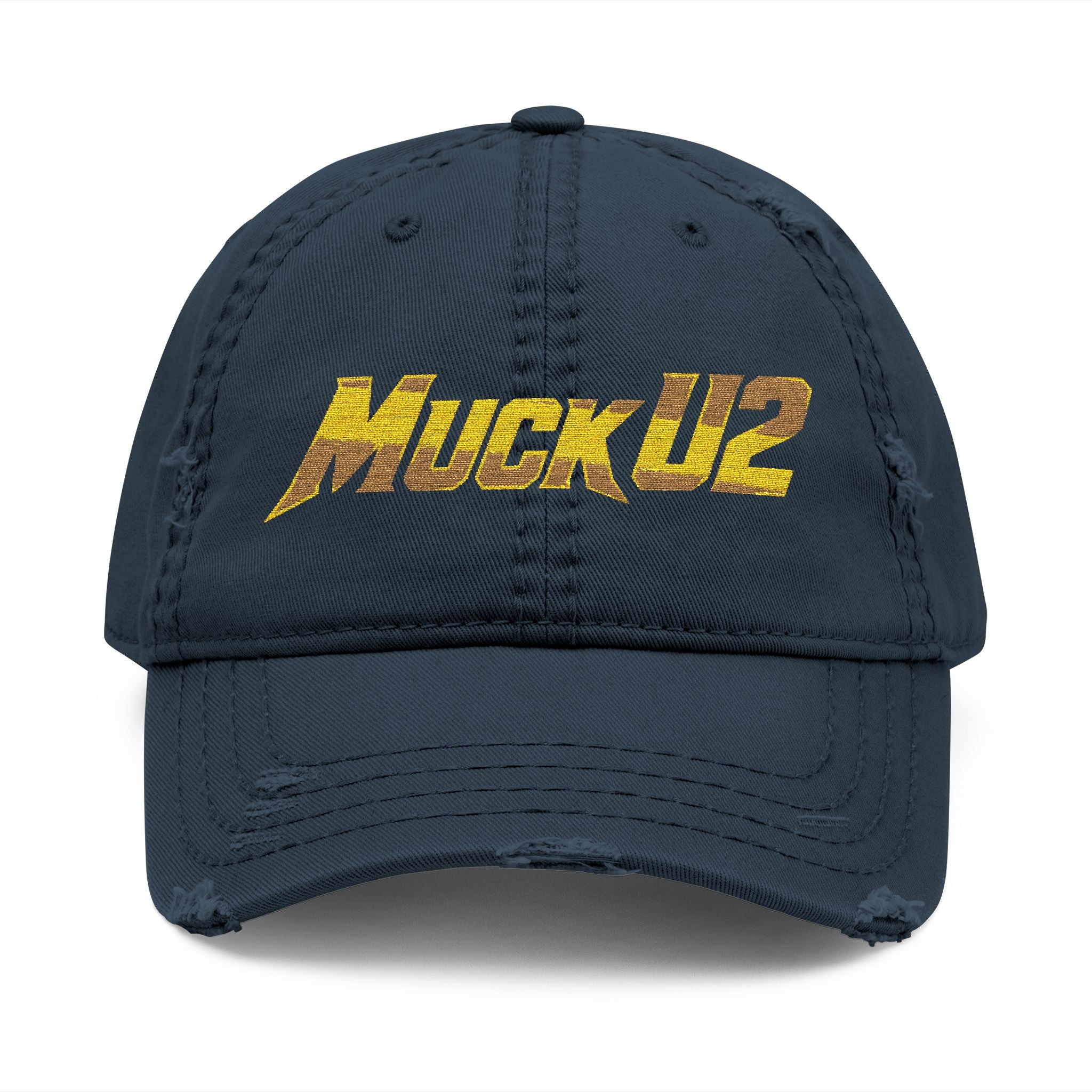 MuckU2 Poker Trucker Cap (gold logo/SKU 100077)