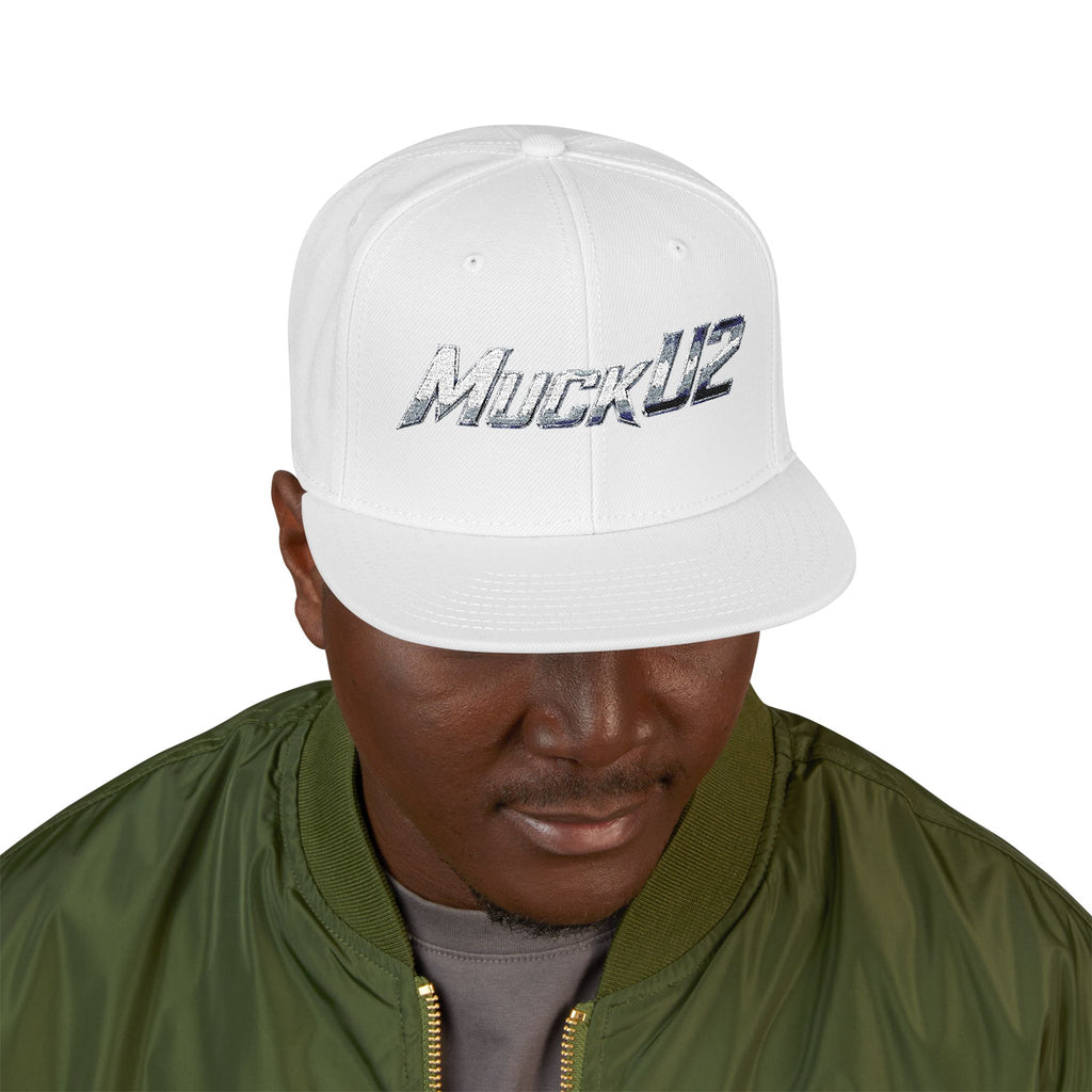Check Blind Poker Cap (silver logo) - MuckU2