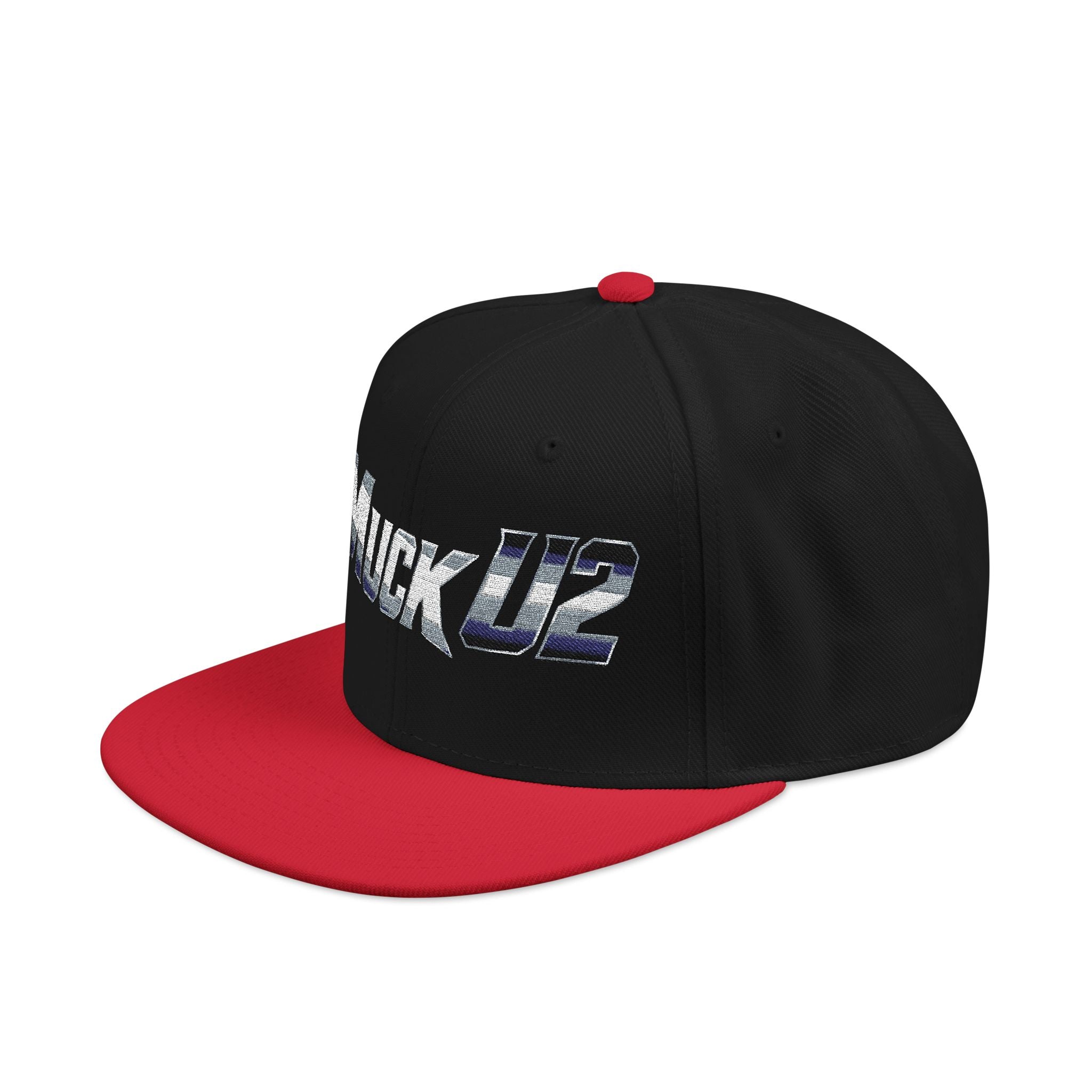MuckU2 Poker Snapback Cap (gradient silver SKU 10005)