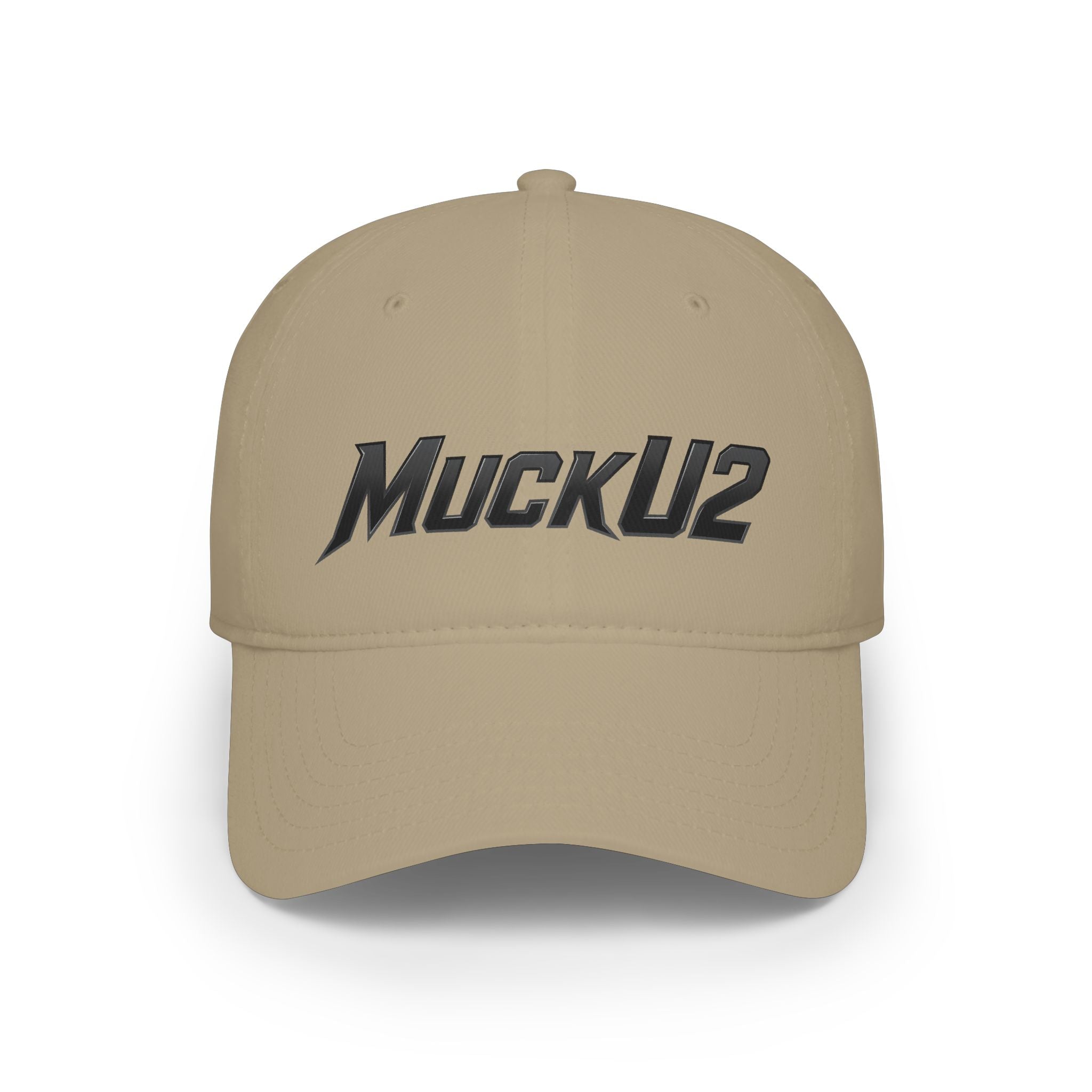 MuckU2 Poker Cap (black logo/SKU 100073)