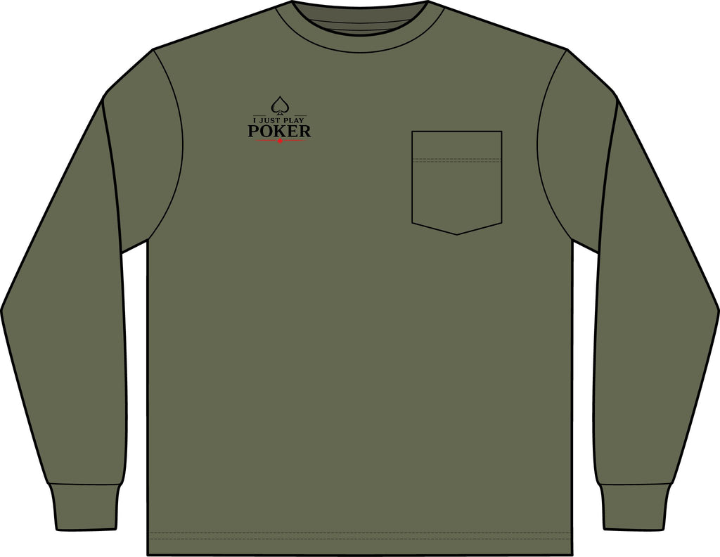Classic Long-Sleeve Pocket Tee — Heavyweight Casual Workwear