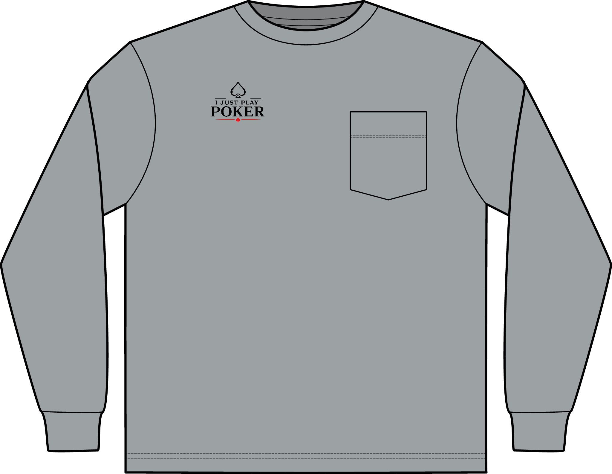 Classic Long-Sleeve Pocket Tee — Heavyweight Casual Workwear
