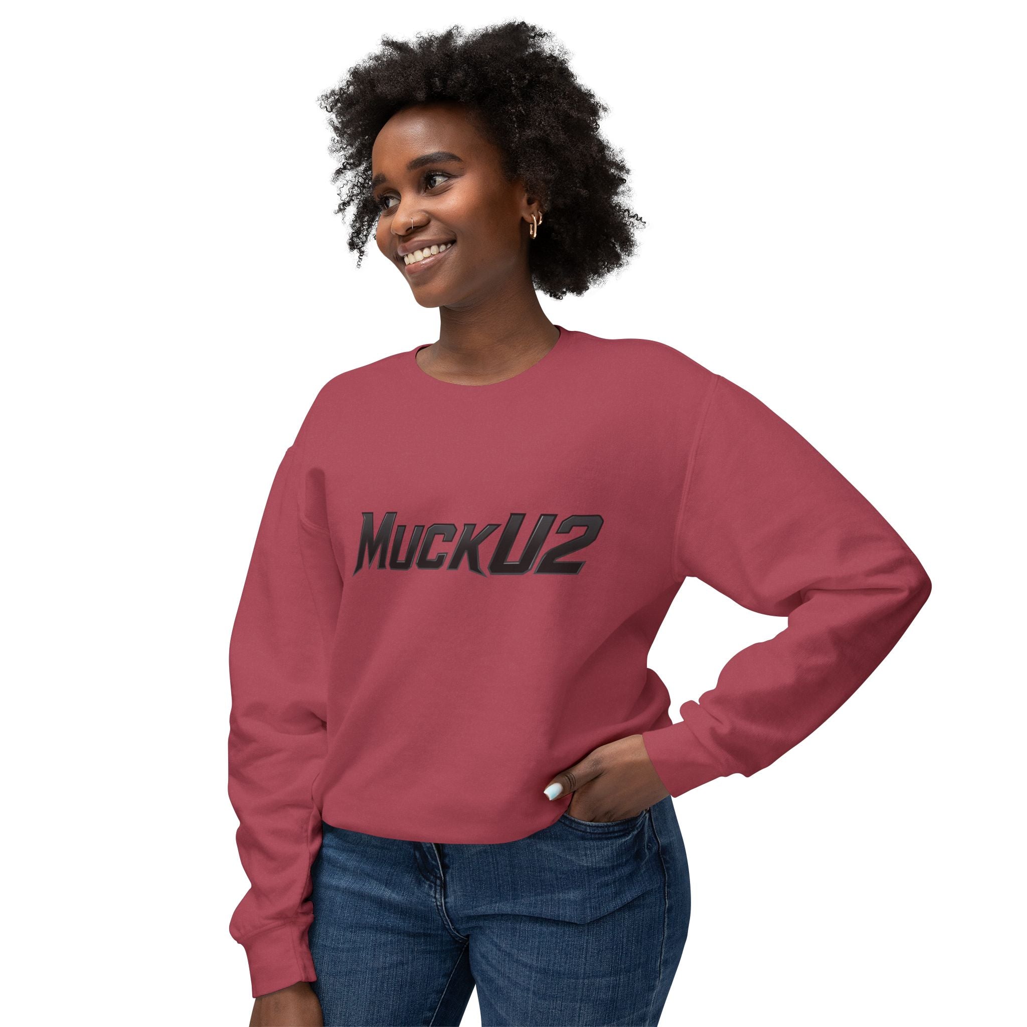MuckU2 Poker Crewneck Sweatshirt (black logo/SKU 100065)