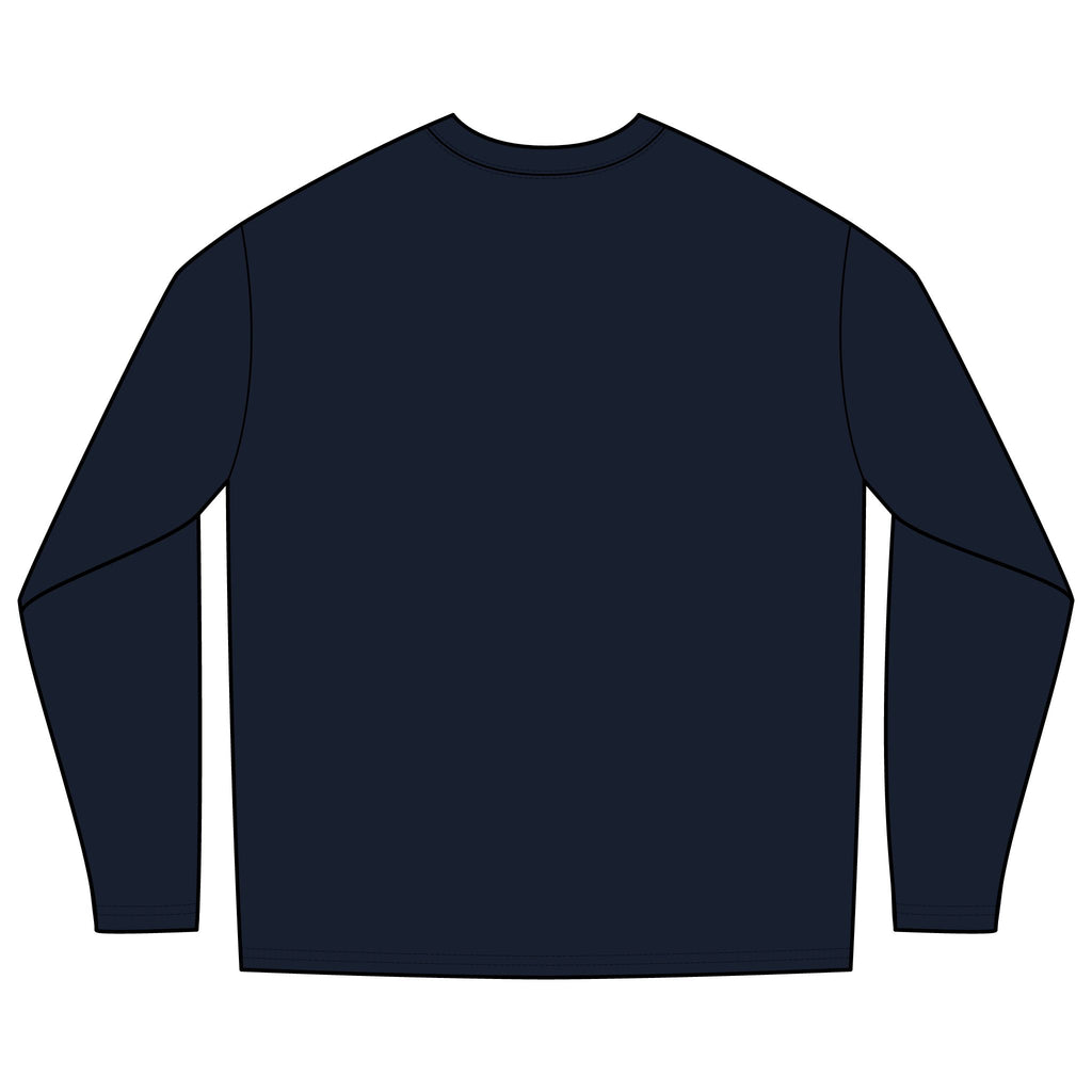 River Poker Long Sleeve Tee (red/white logo) -  I Don't Gamble I Just Play Poker