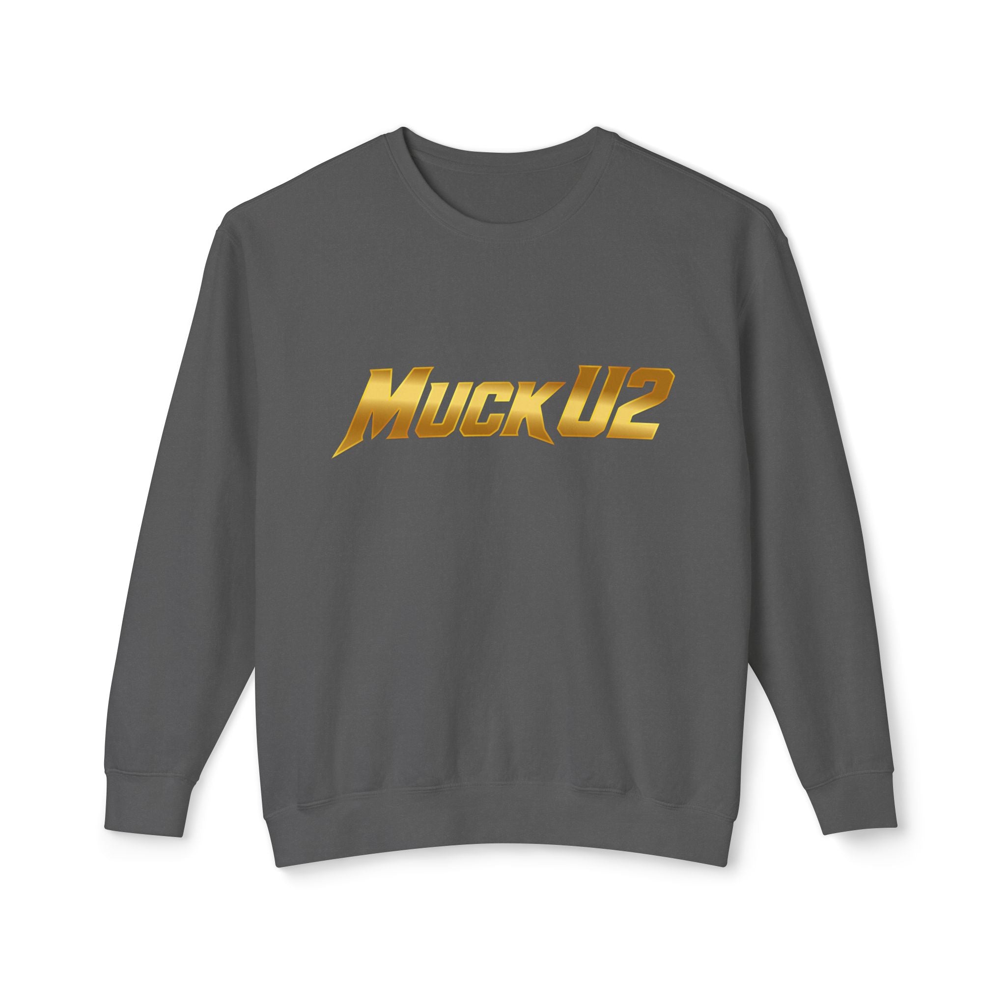 MuckU2 Poker Crewneck Sweatshirt (gold logo/SKU 100062)